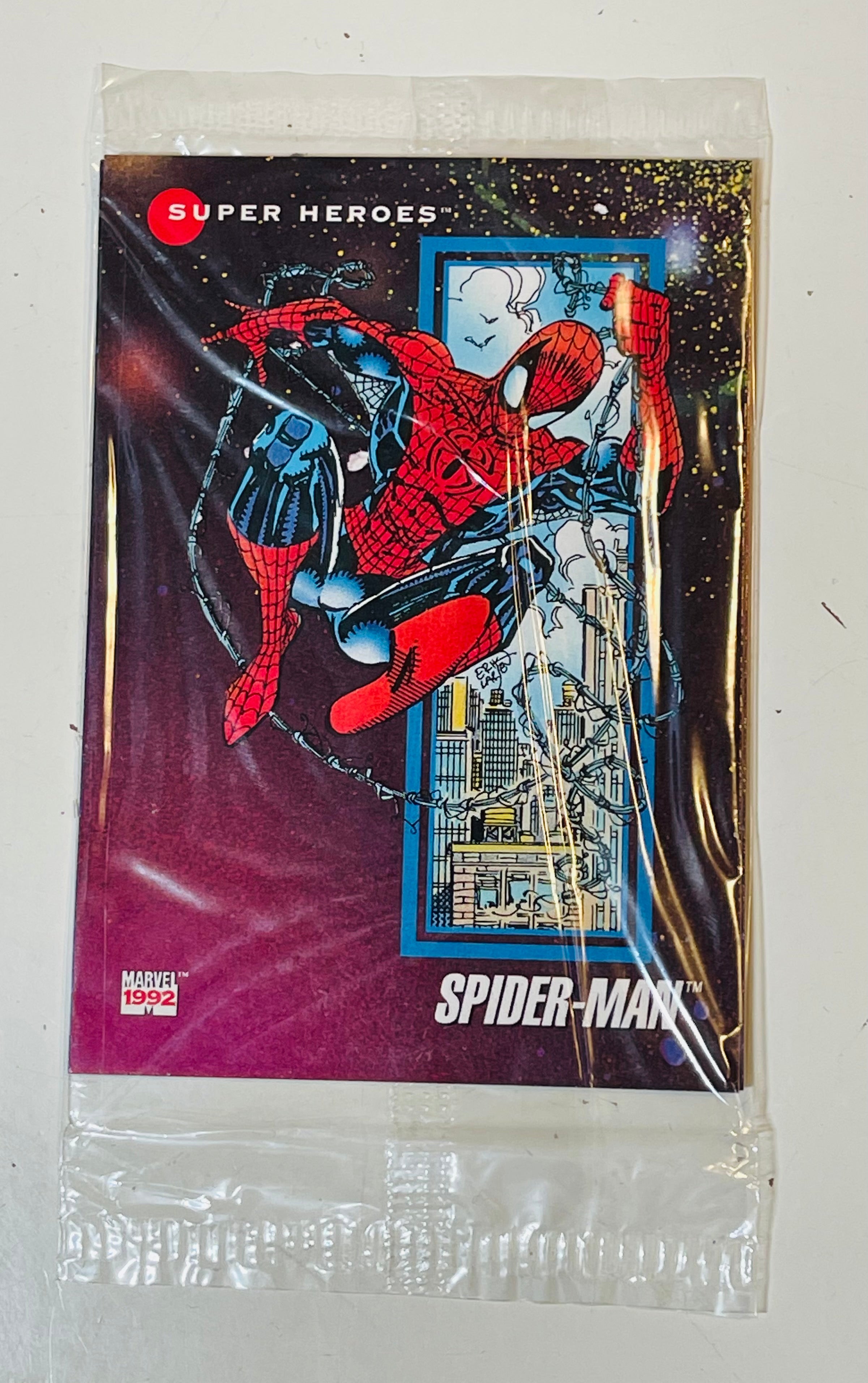 Marvel Universe series 1 rare 3 cards factory sealed preview set 1990