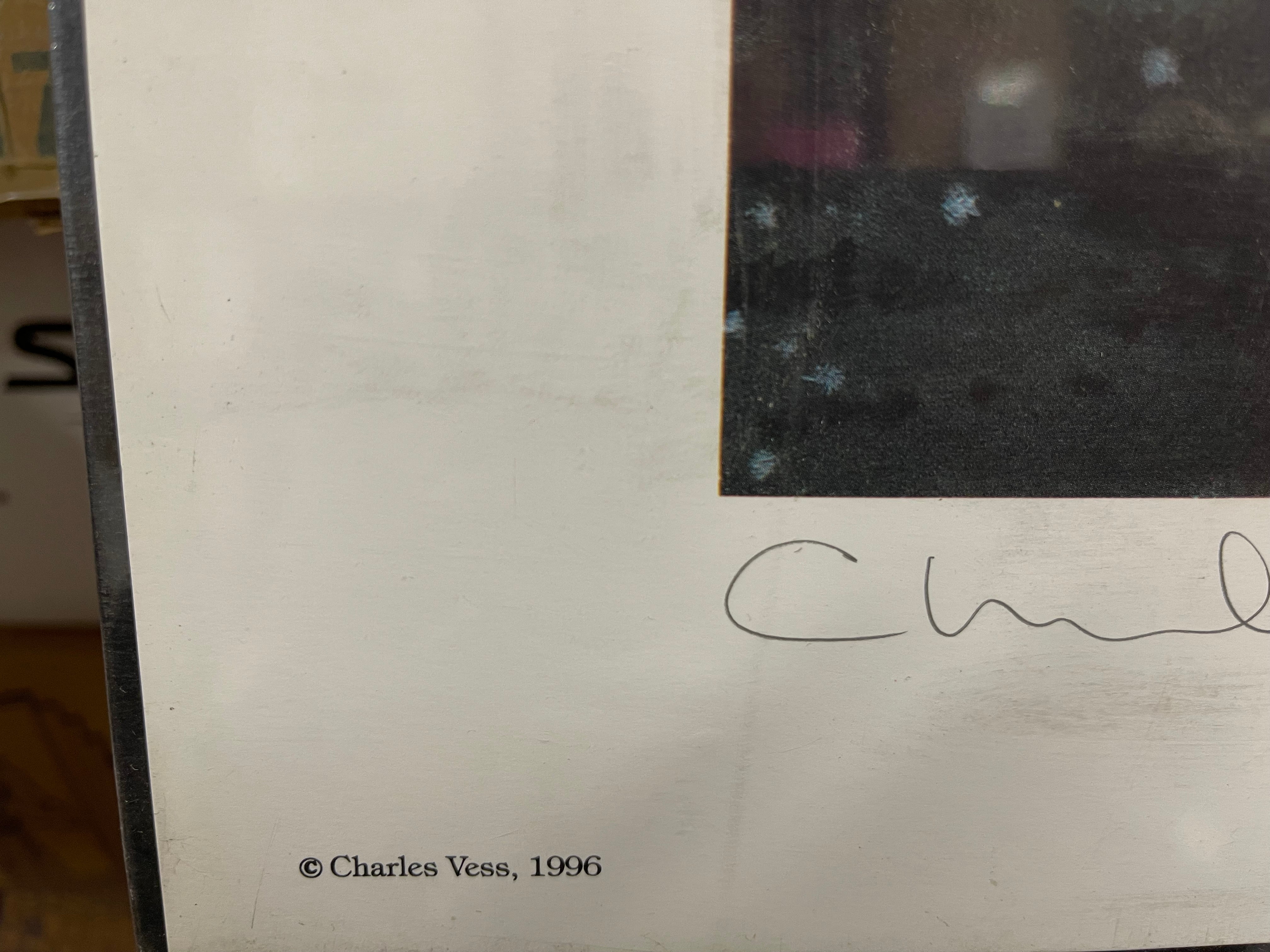 Charles Vess autograph numbered Lithograph matted 1996