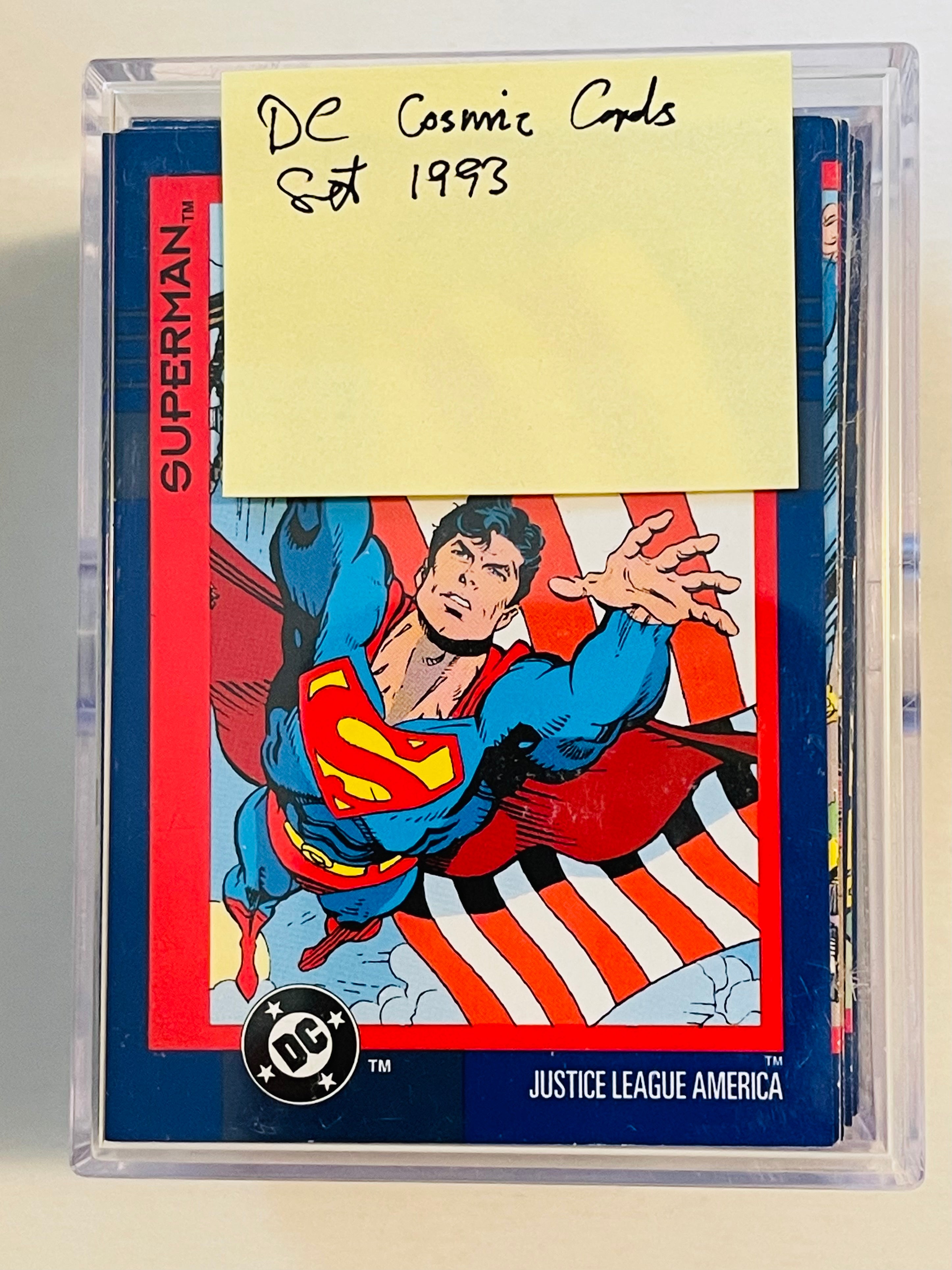 DC cosmic Teams complete cards set 1993