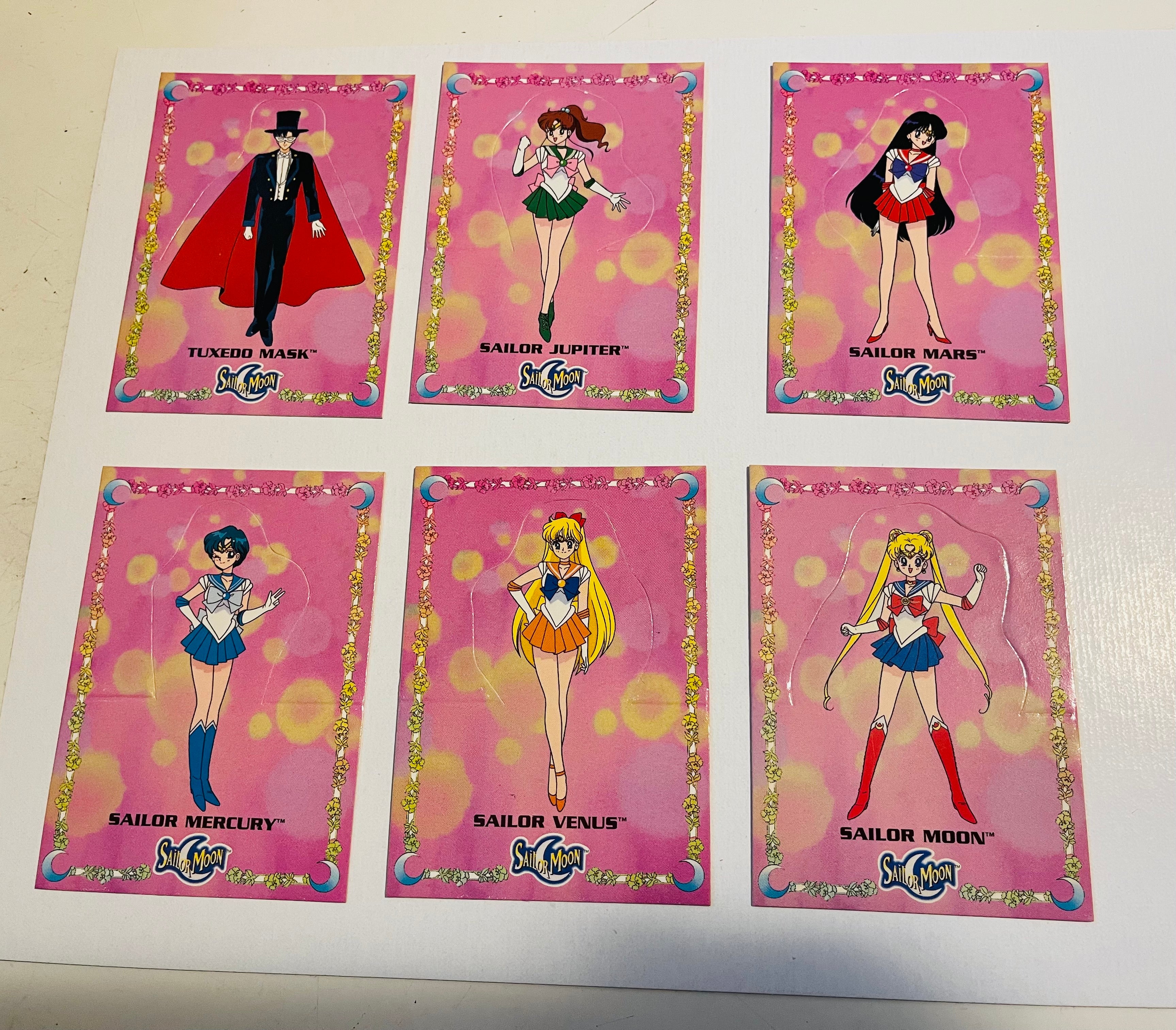 Sailor Moon rare send away pop up cards set 1997 Sailor Moon rare send away pop up cards set 1997