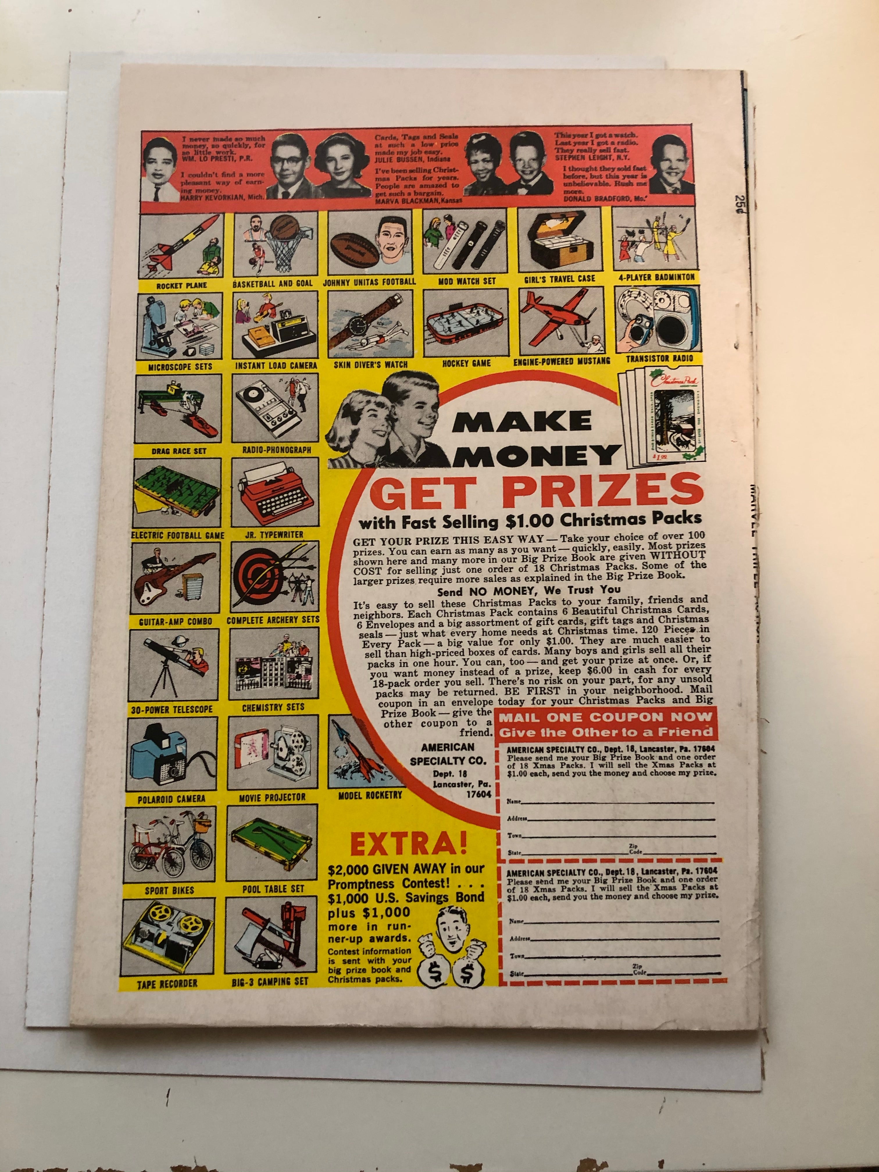 Marvel Triple Action #1 comic book