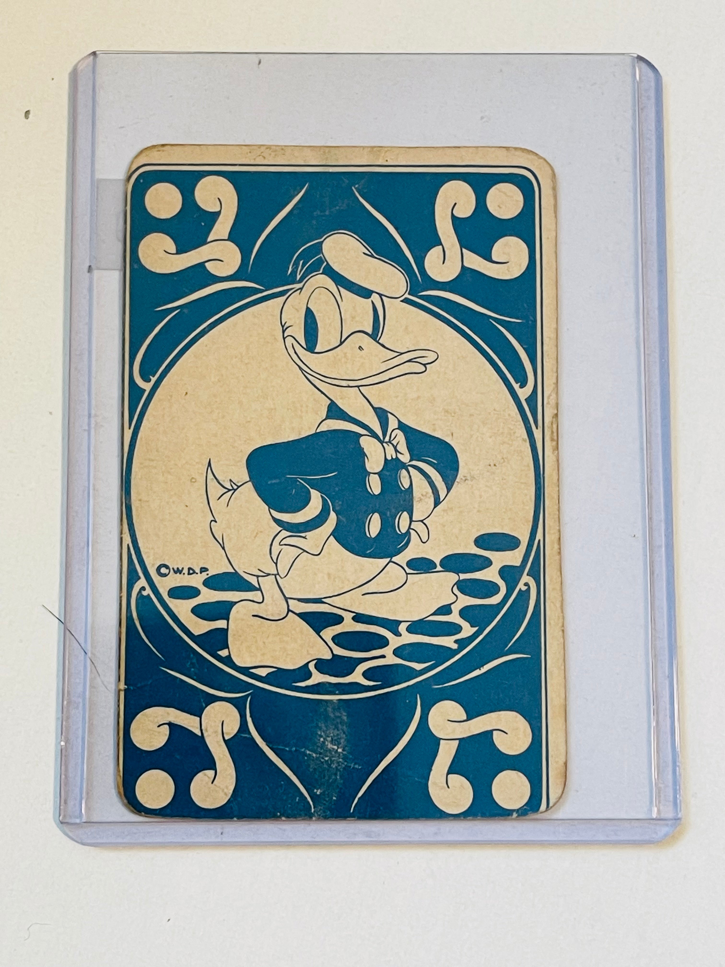 Mickey Mouse Disney rare game card 1950s