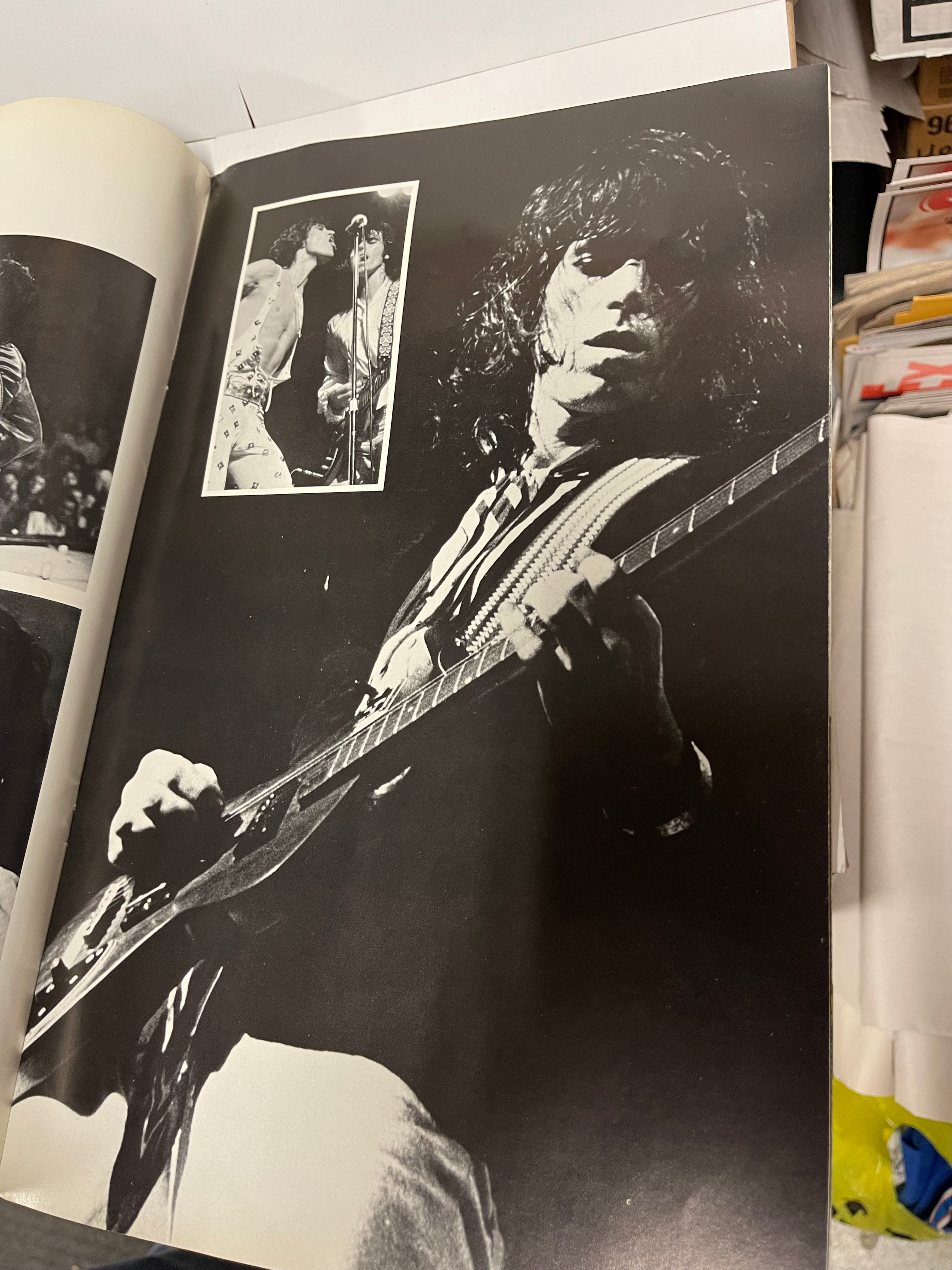 Rolling Stones rare Tour of the Americas concert program 1975