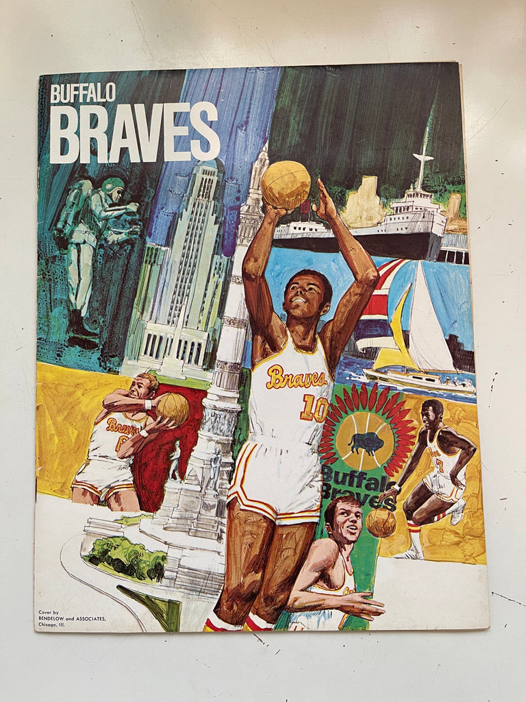 Buffalo Braves vs Milwaukee Bucks rare Inaugural basketball game