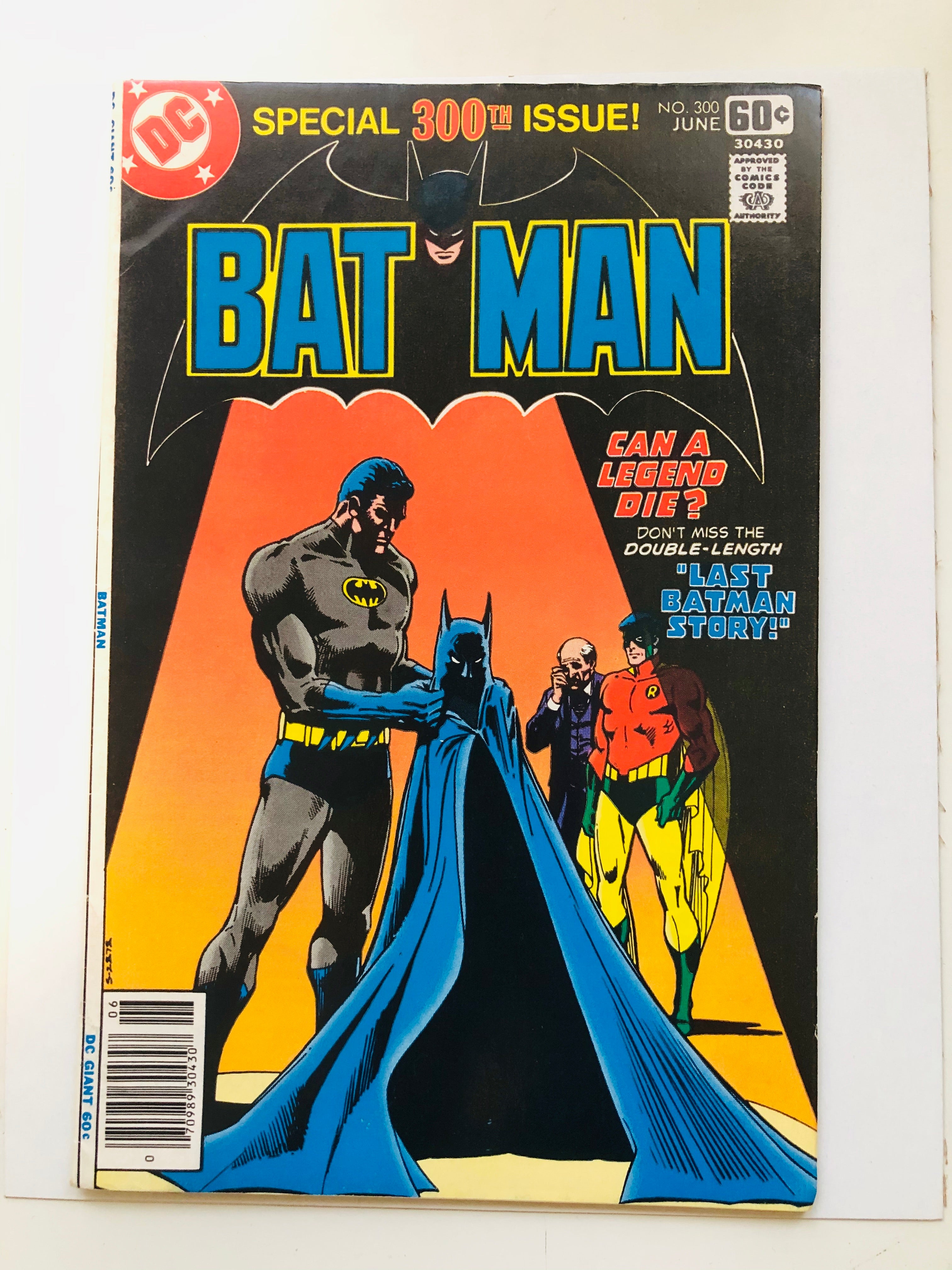 Batman #300 high grade comic book