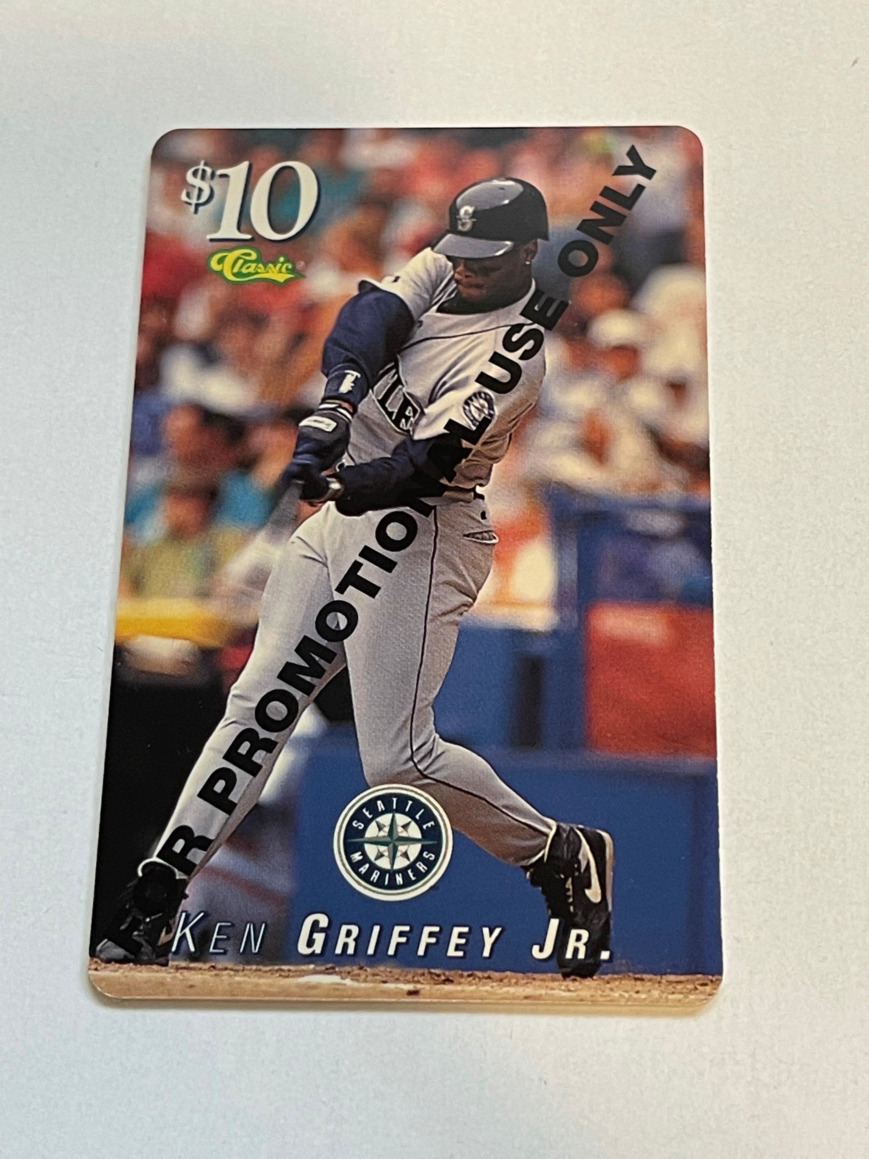 Ken Griffey Jr rare promo phone card 1990