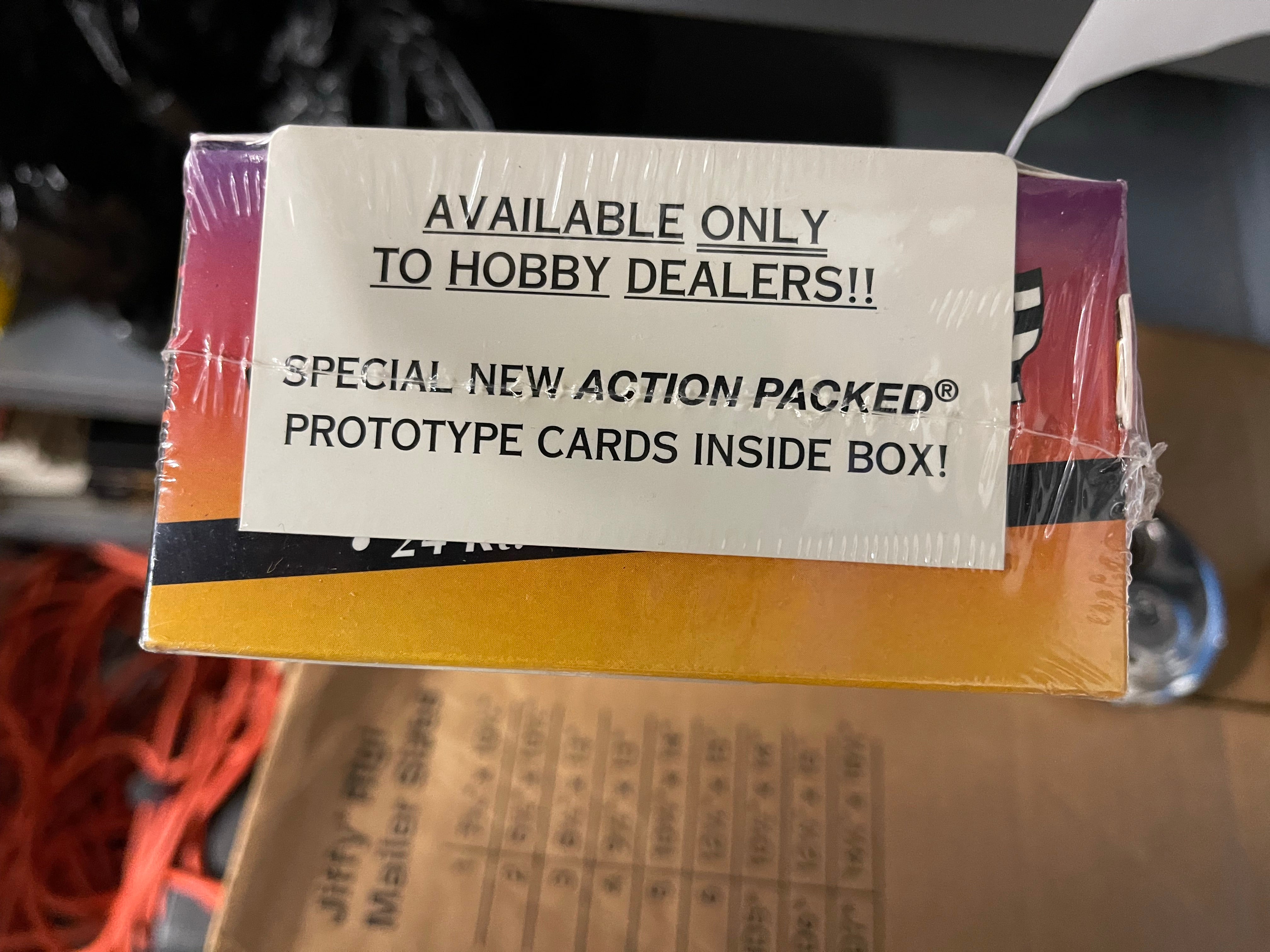 Nascar Action Packed series 2 cards( Dealers version Box! ) 1993