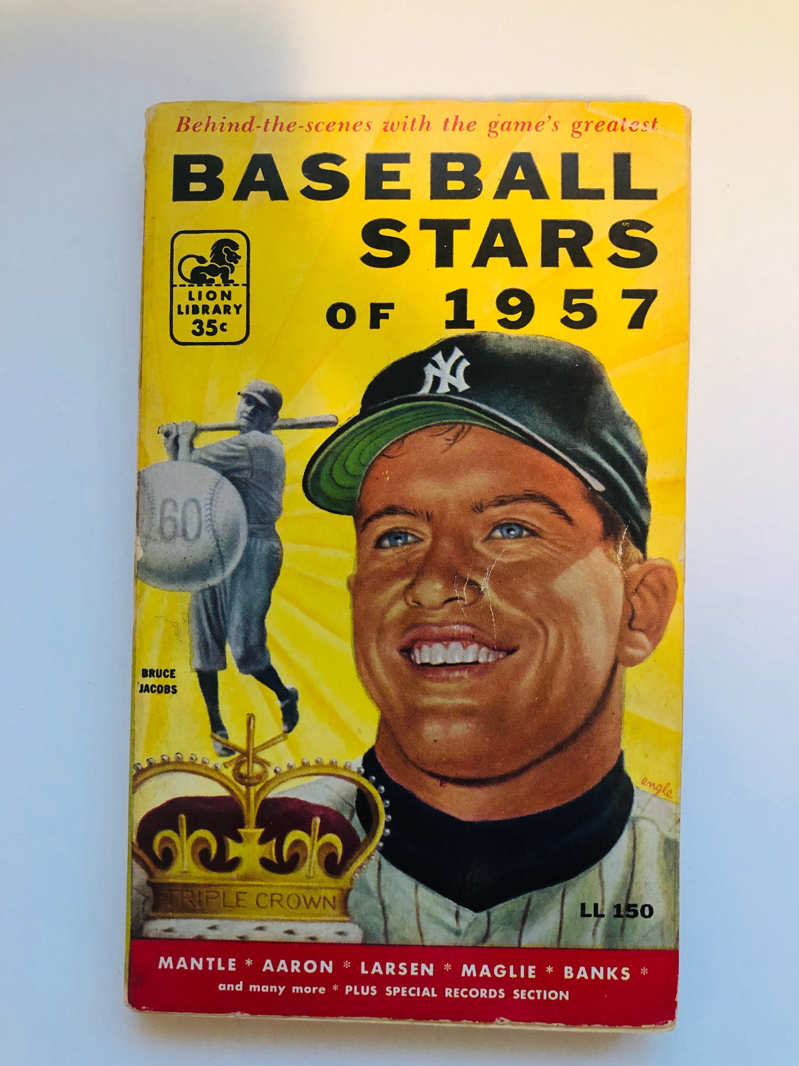 1957 Mickey Mantle and baseball stars rare pocket book