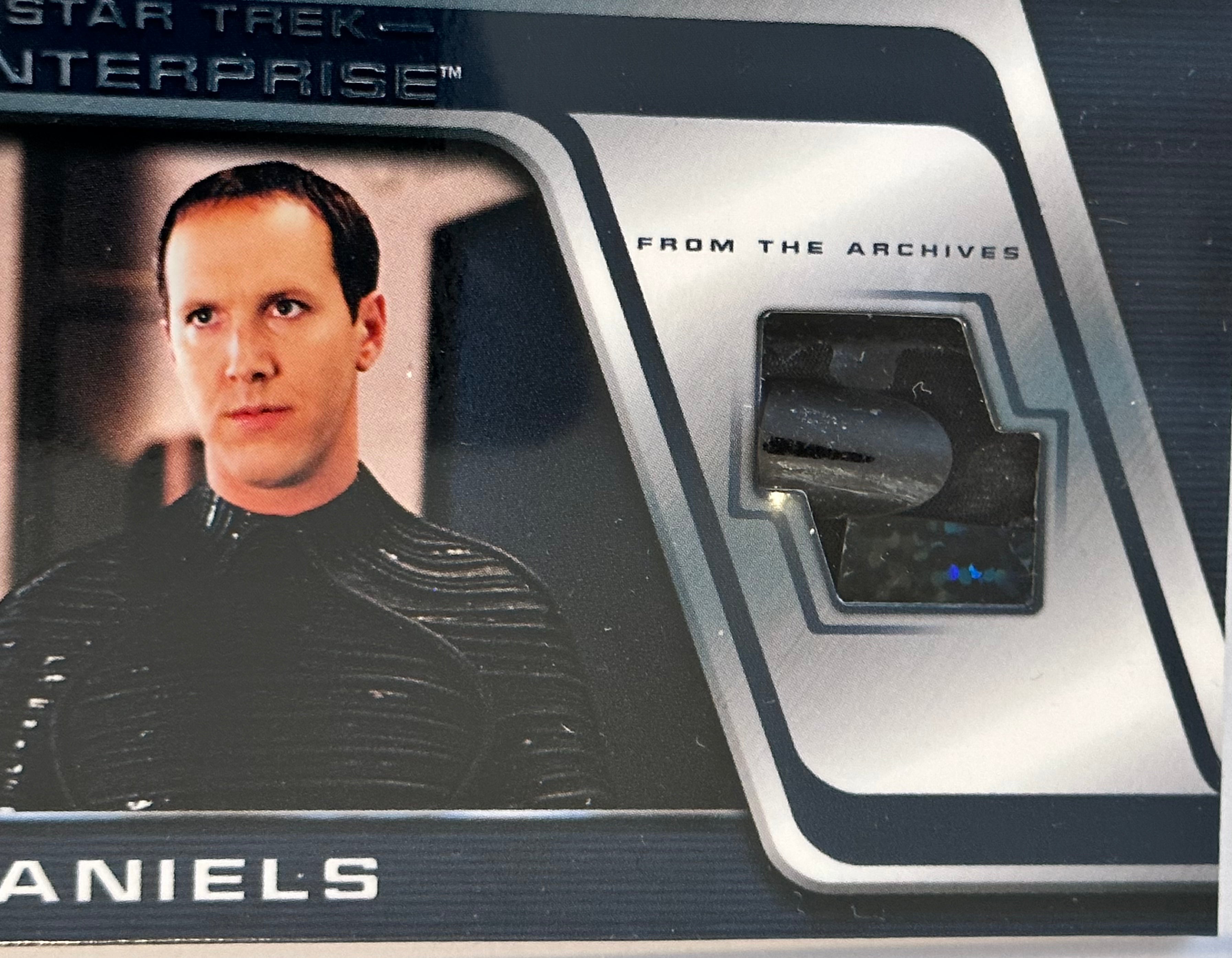 Star Trek Enterprise TV series memorabilia insert card