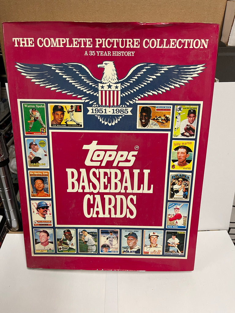 1951-1985 Topps baseball large coffee table size book – Fastball