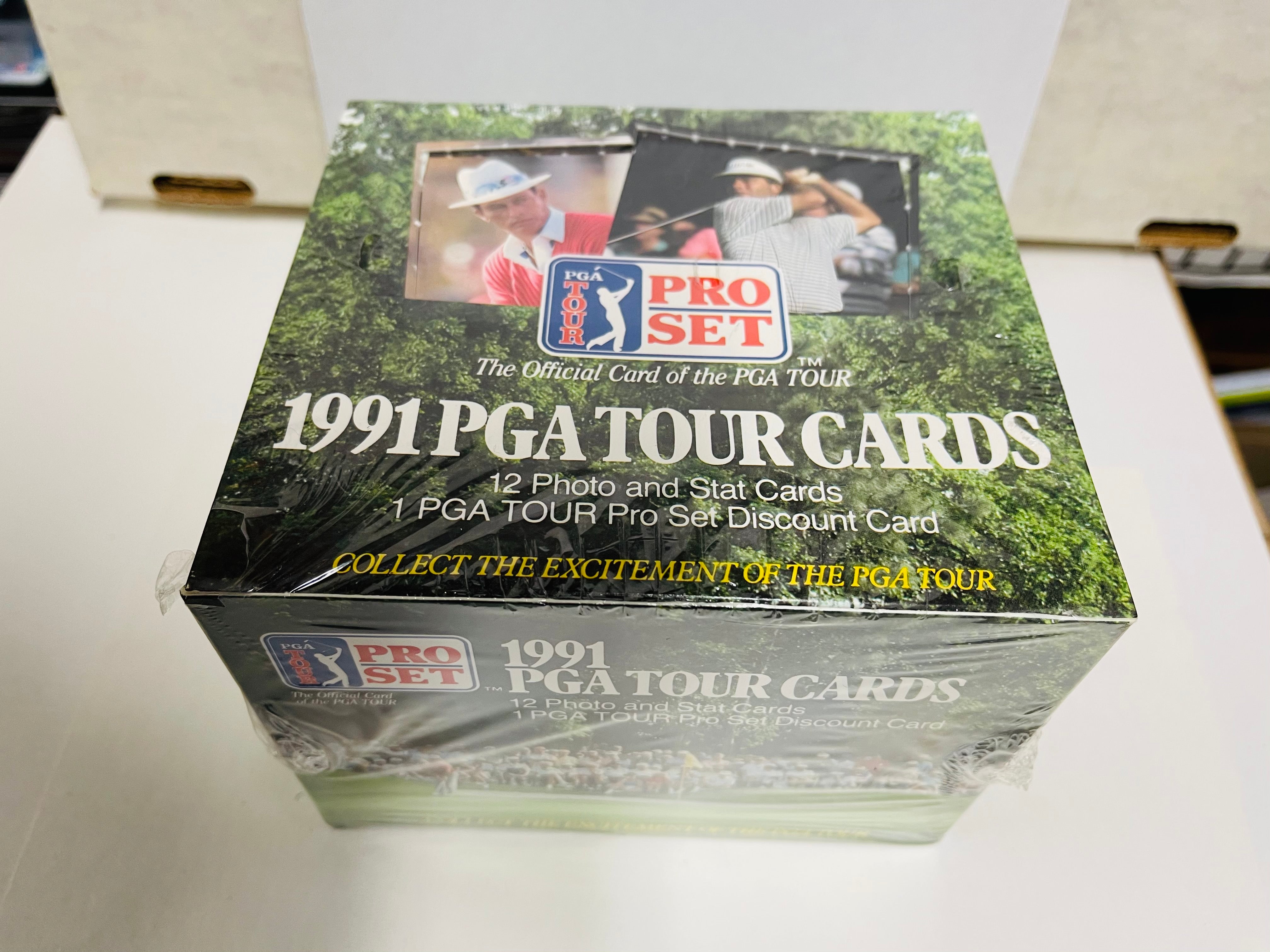 PGA Proset Golf cards 36 packs factory sealed box 1991