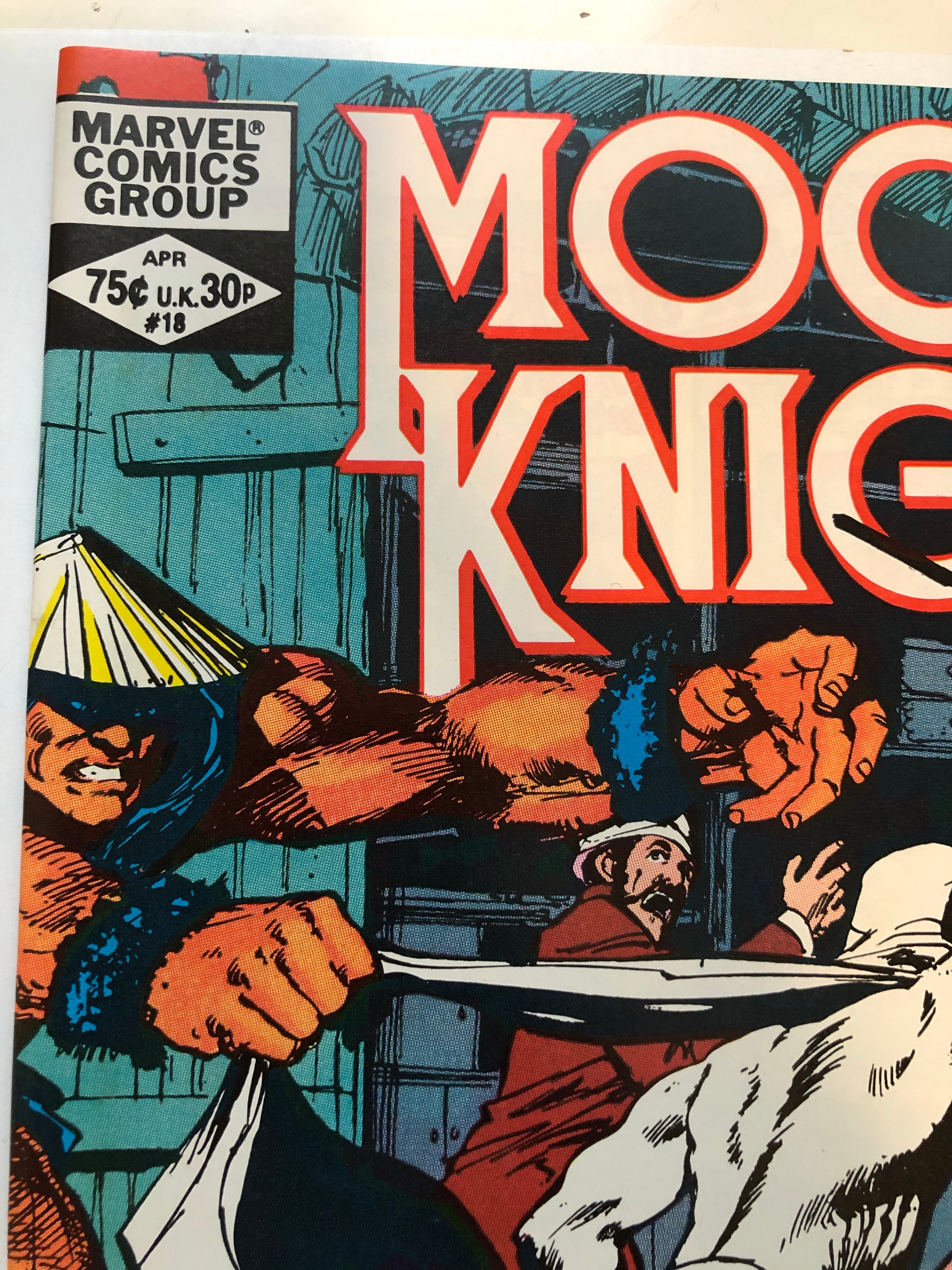 Moon Knight #18 high grade comic book