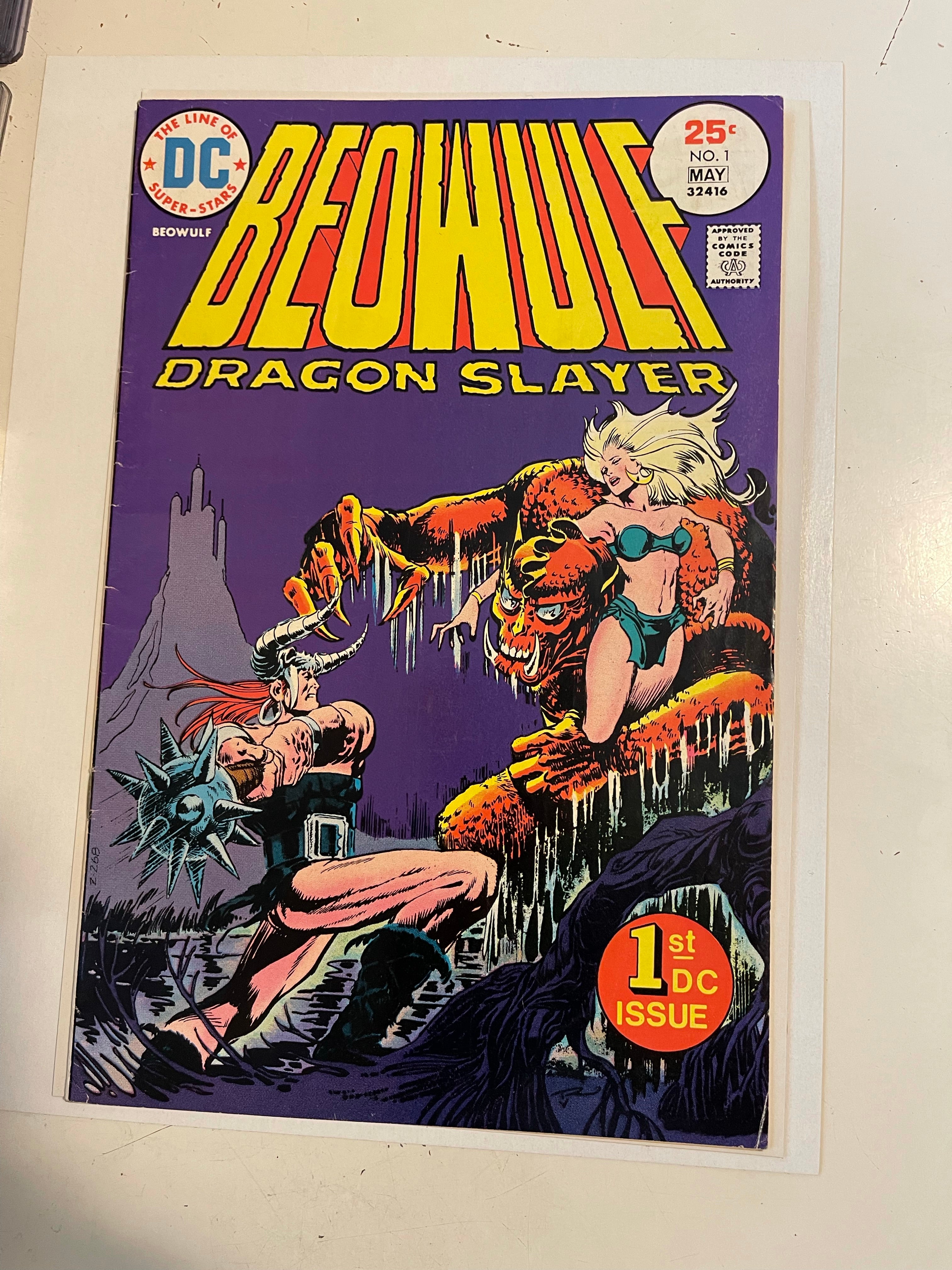 Beowulf #1 Vf condition comic book 1970s