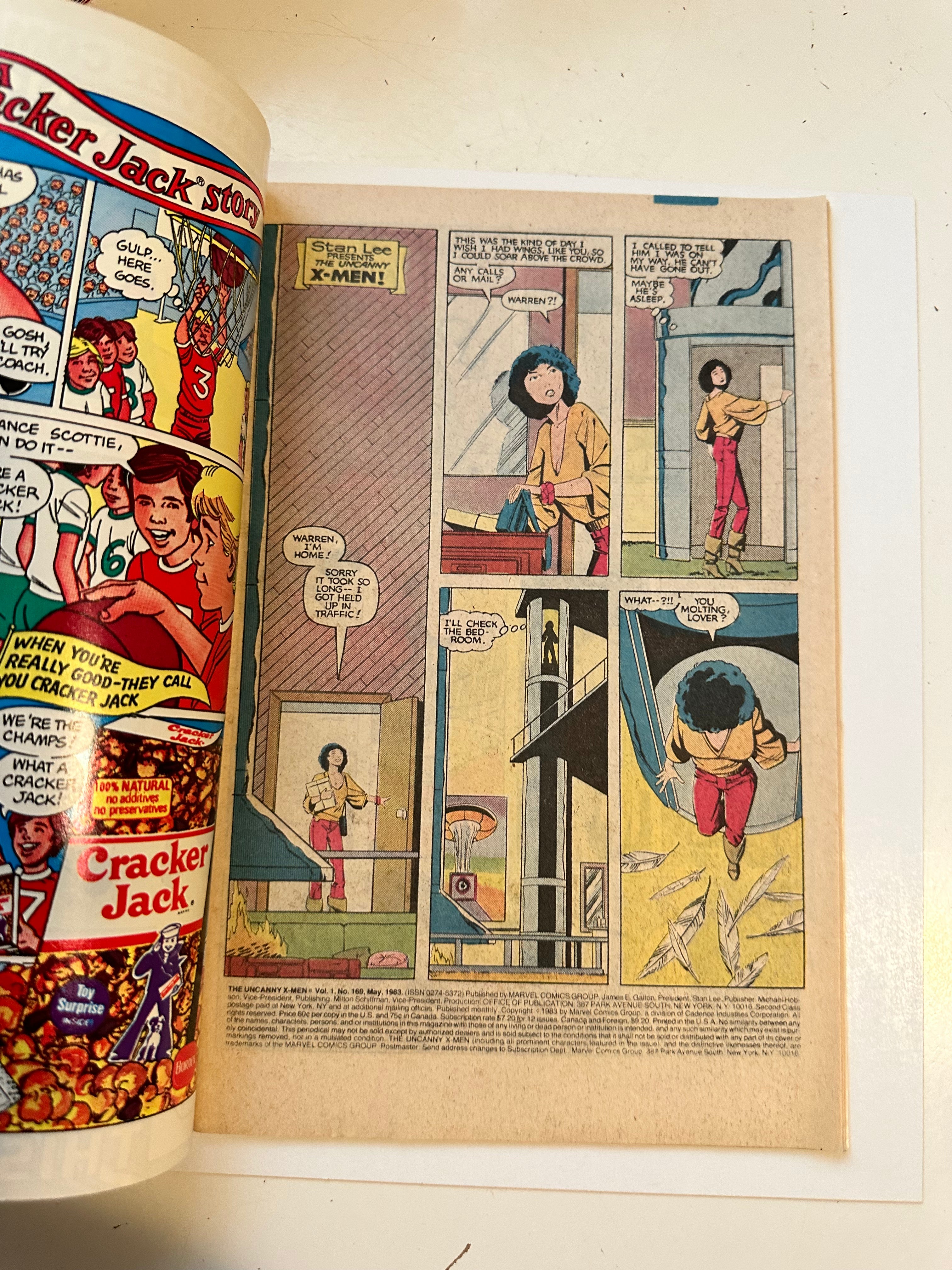 X-Men #169 key issue high grade comic book