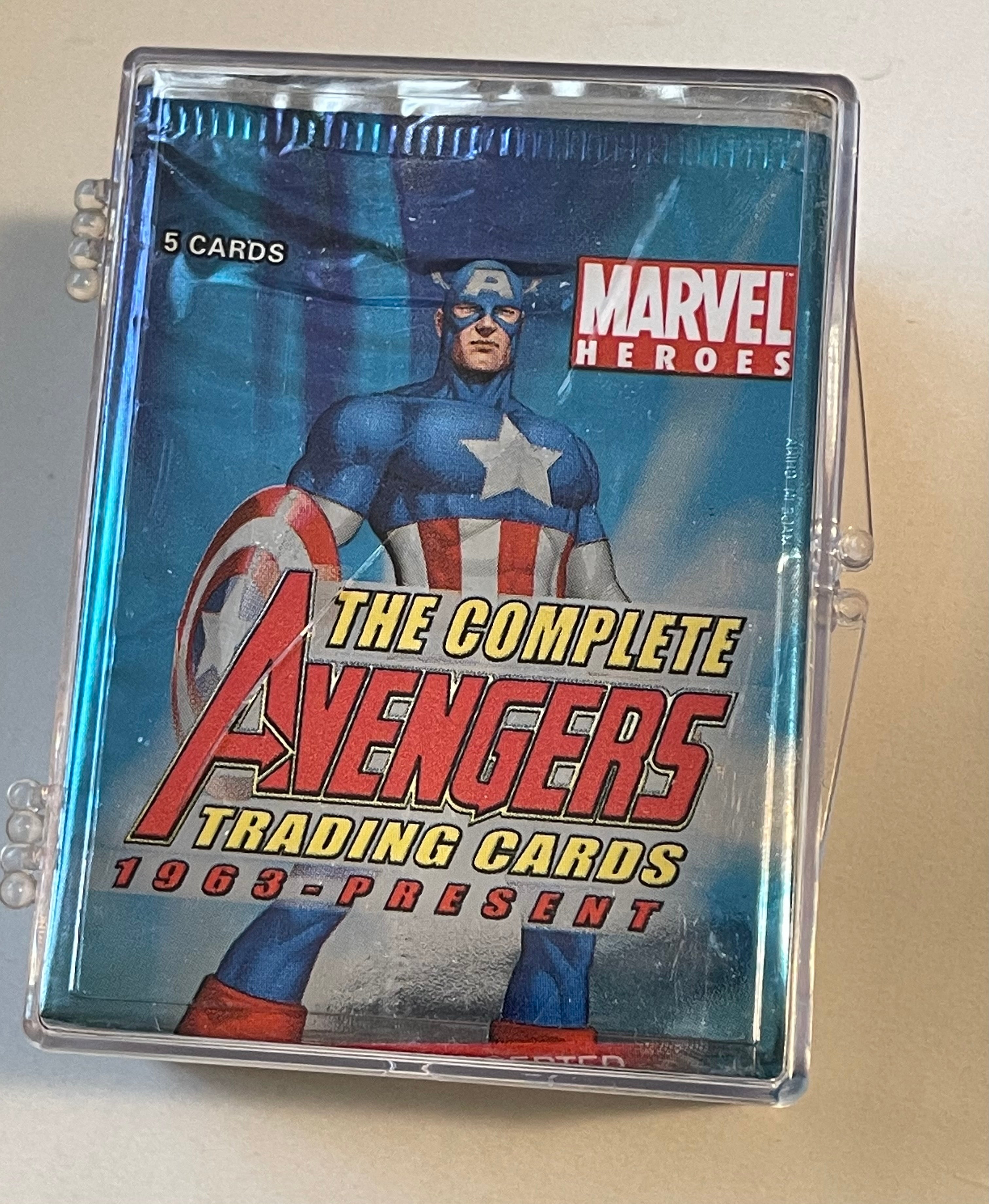 The Avengers complete cards set 2006