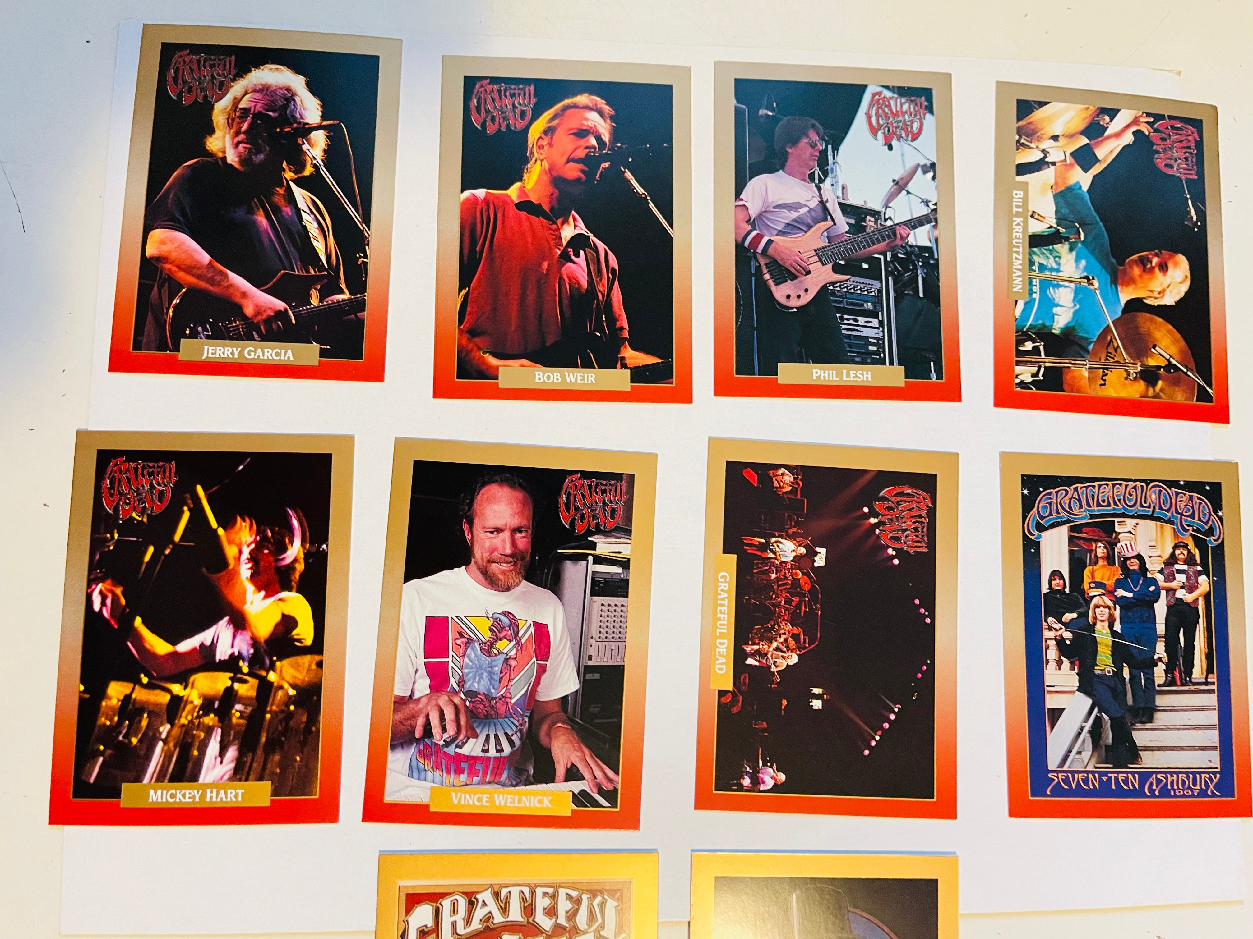 Grateful Dead rare insert cards set 1991