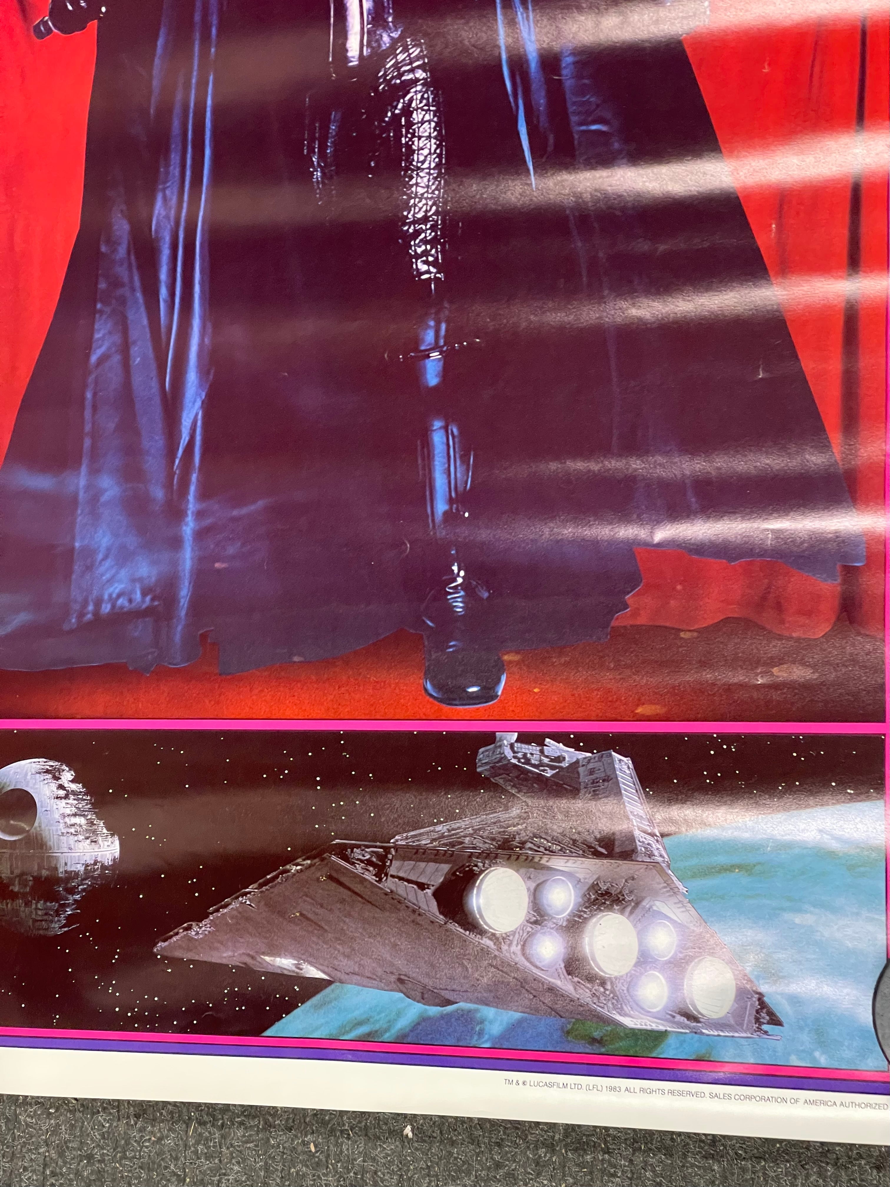 Star Wars Return of the Jedi original movie poster 1983