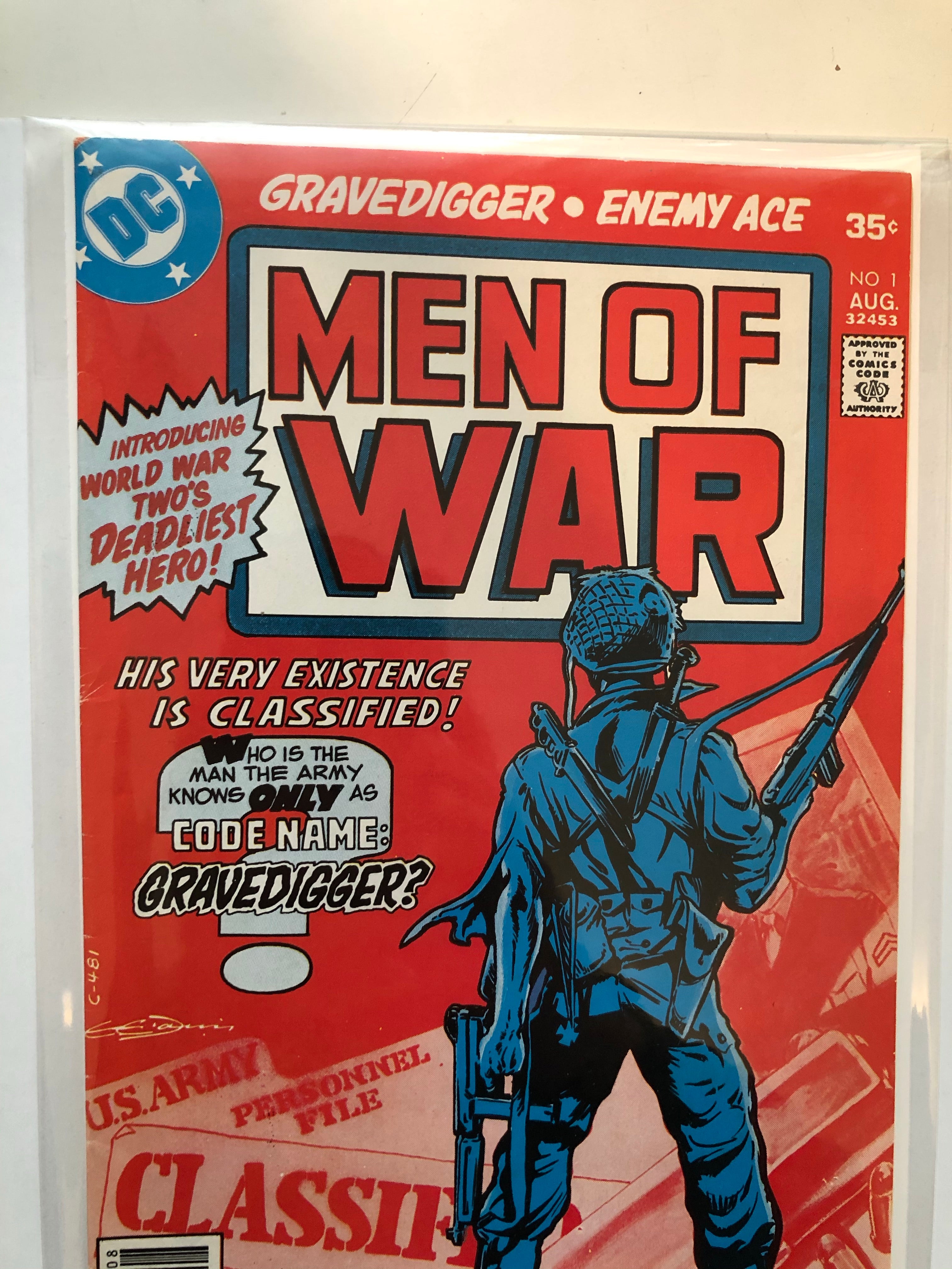 Men of War #1 high grade comic book