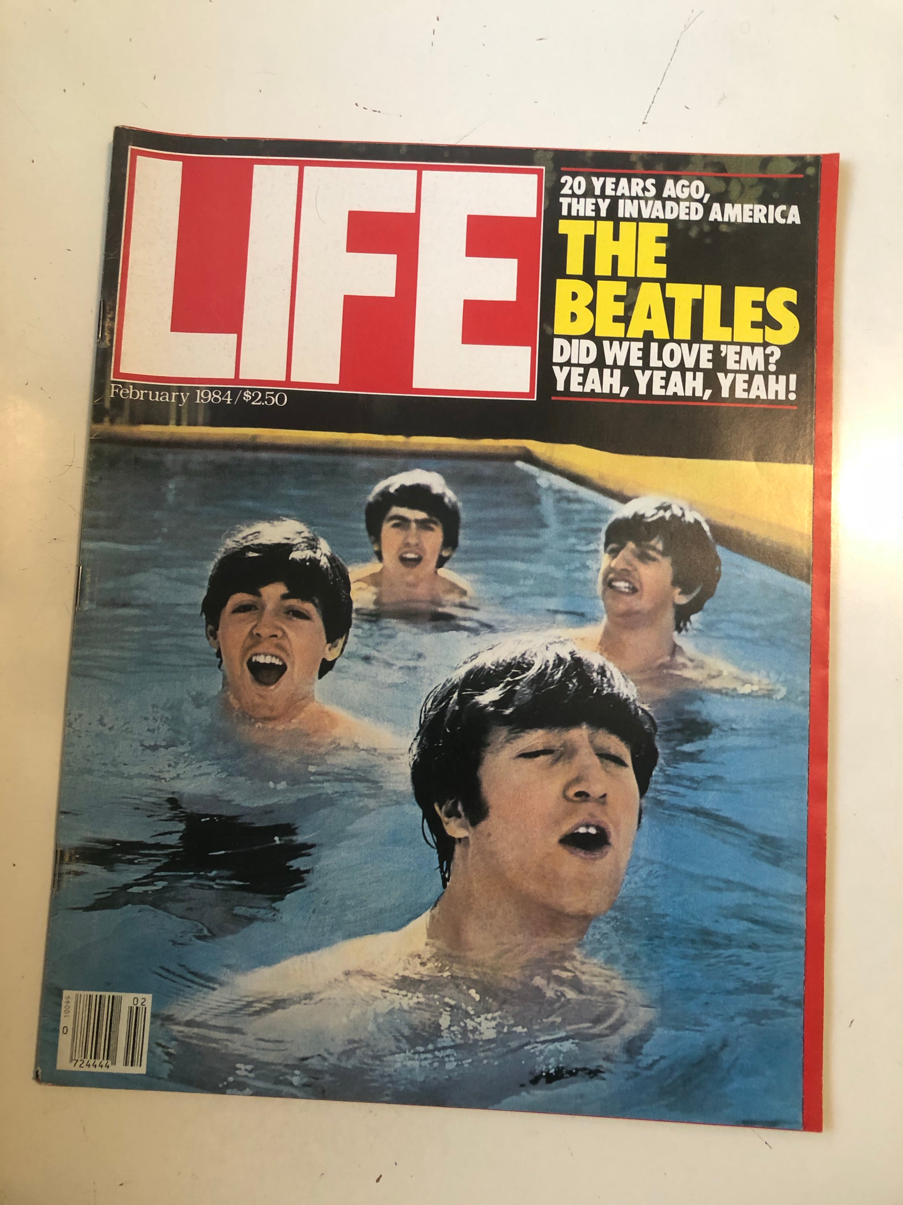 Beatles rare life magazine 1984