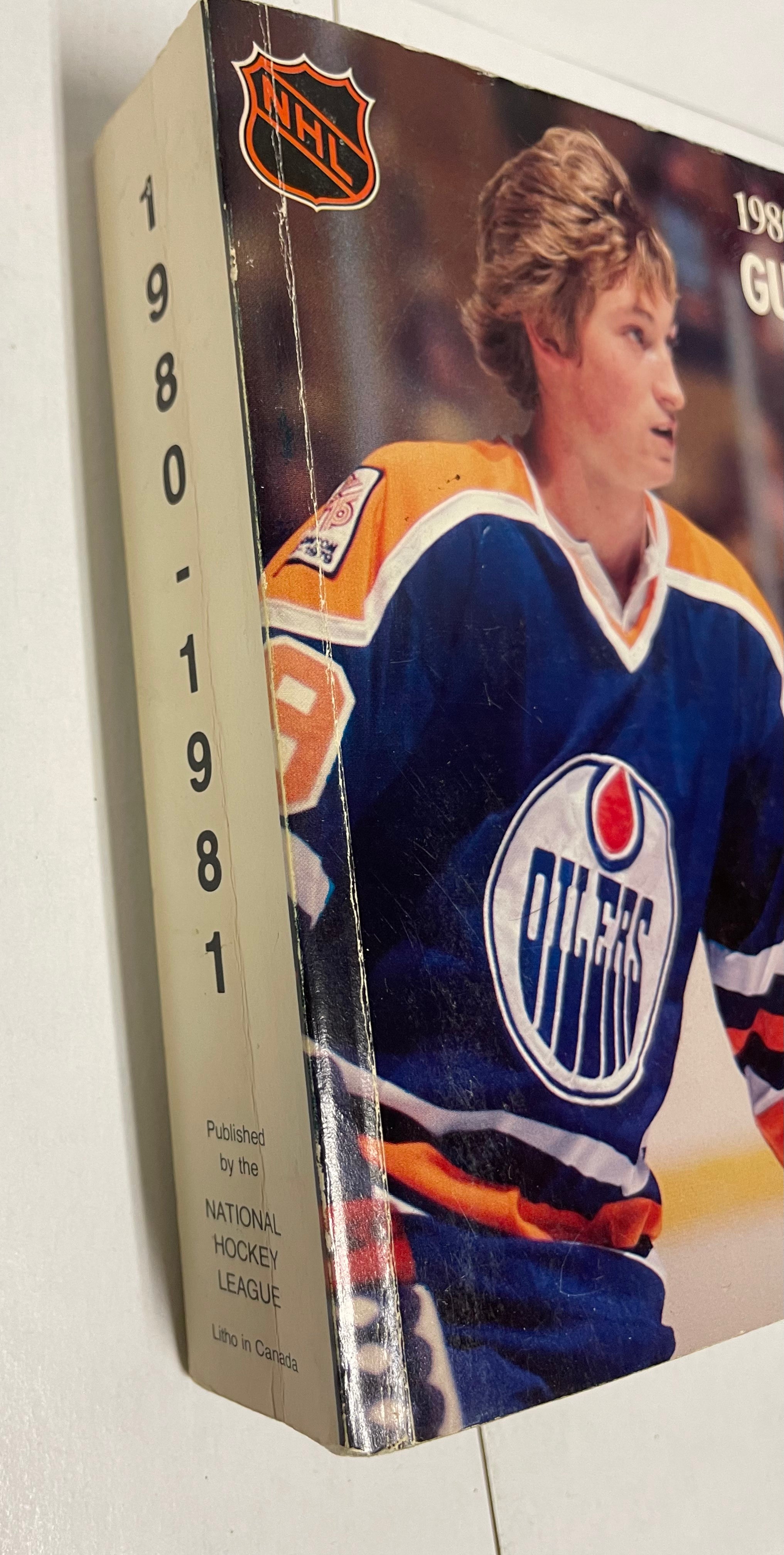 NHL hockey vintage record book 1980-81