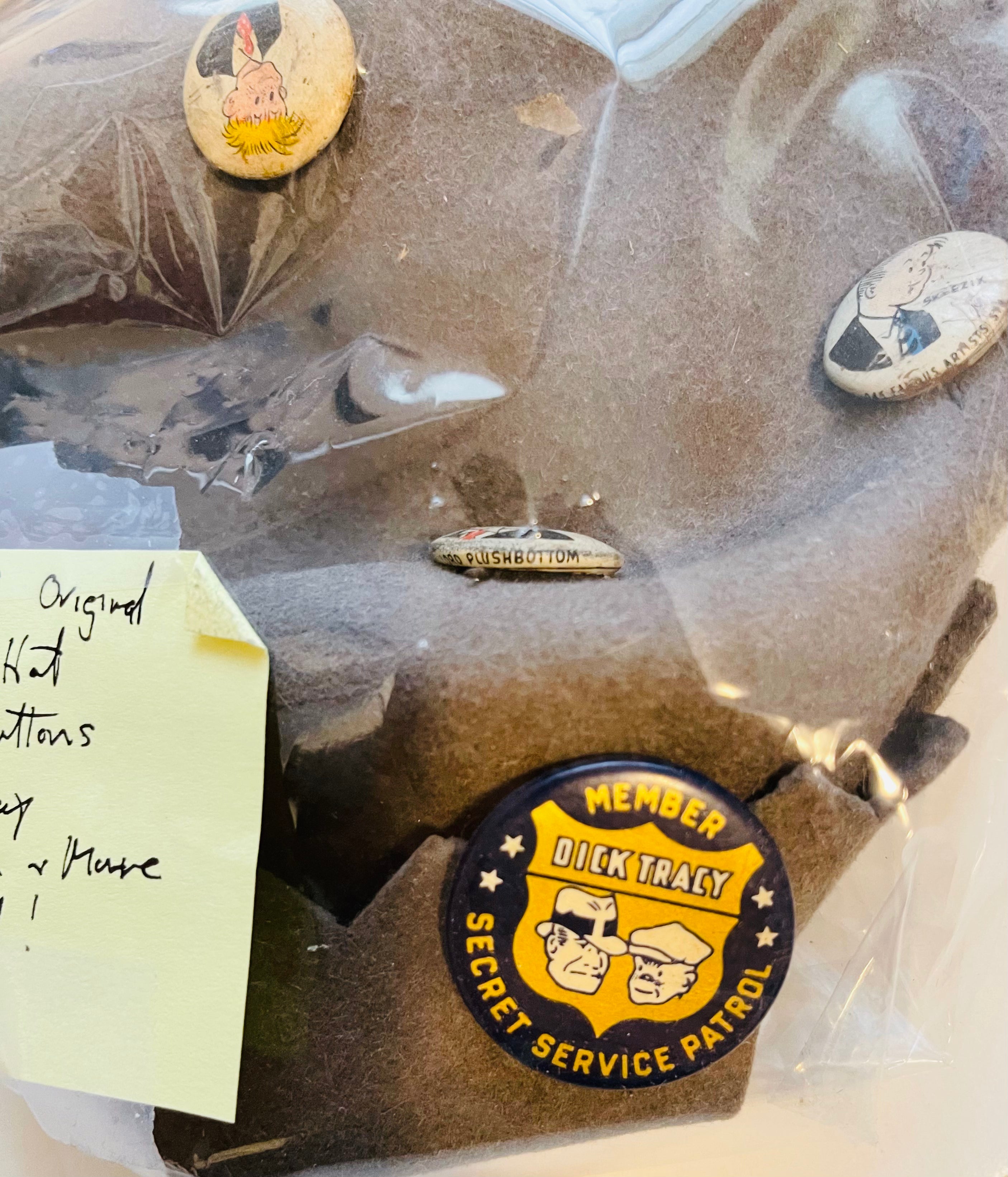 1938 Superman, Dick Tracy and more original page boy hat