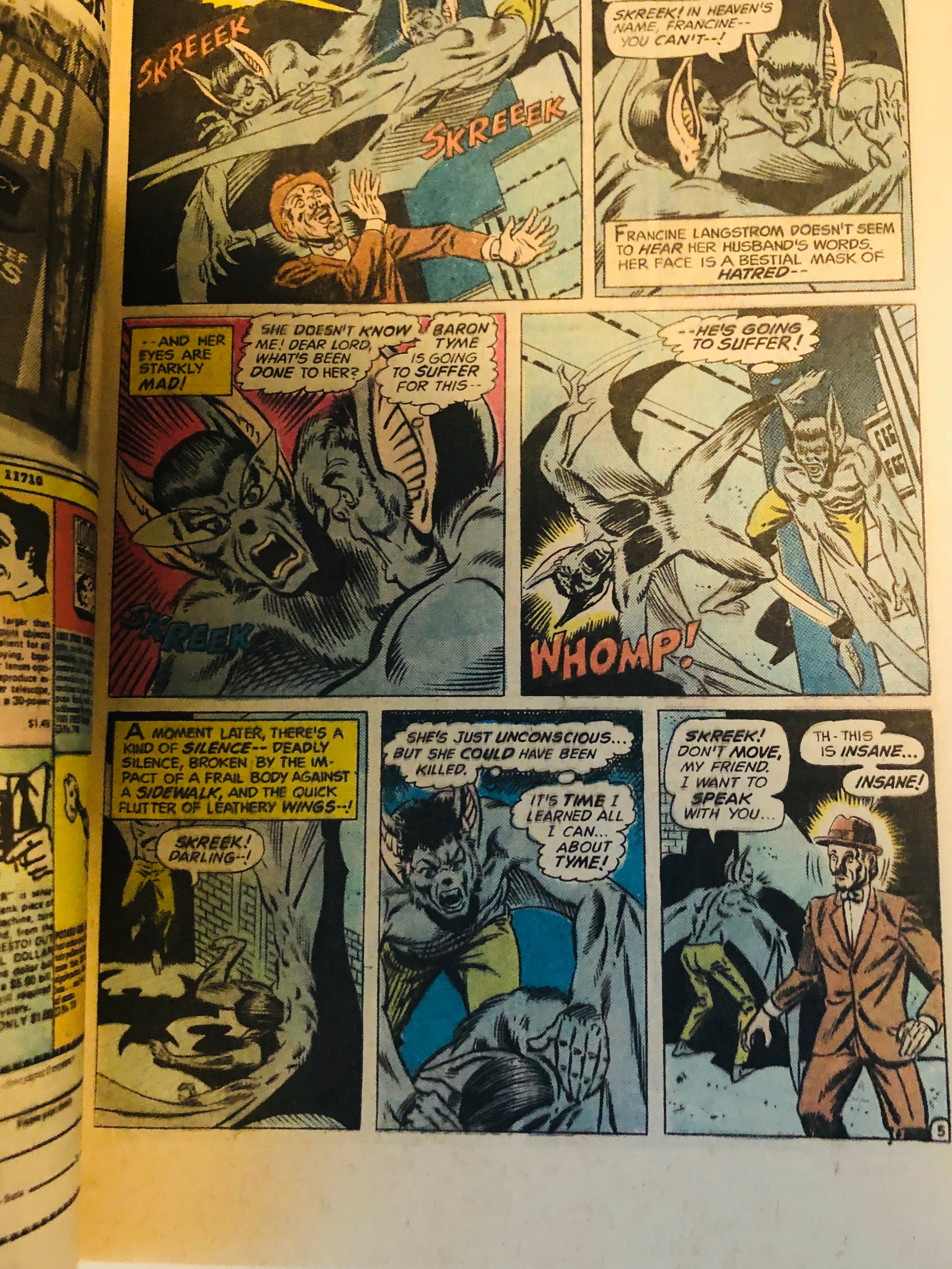 Batman Man-Bat #1 high grade comic book 1975