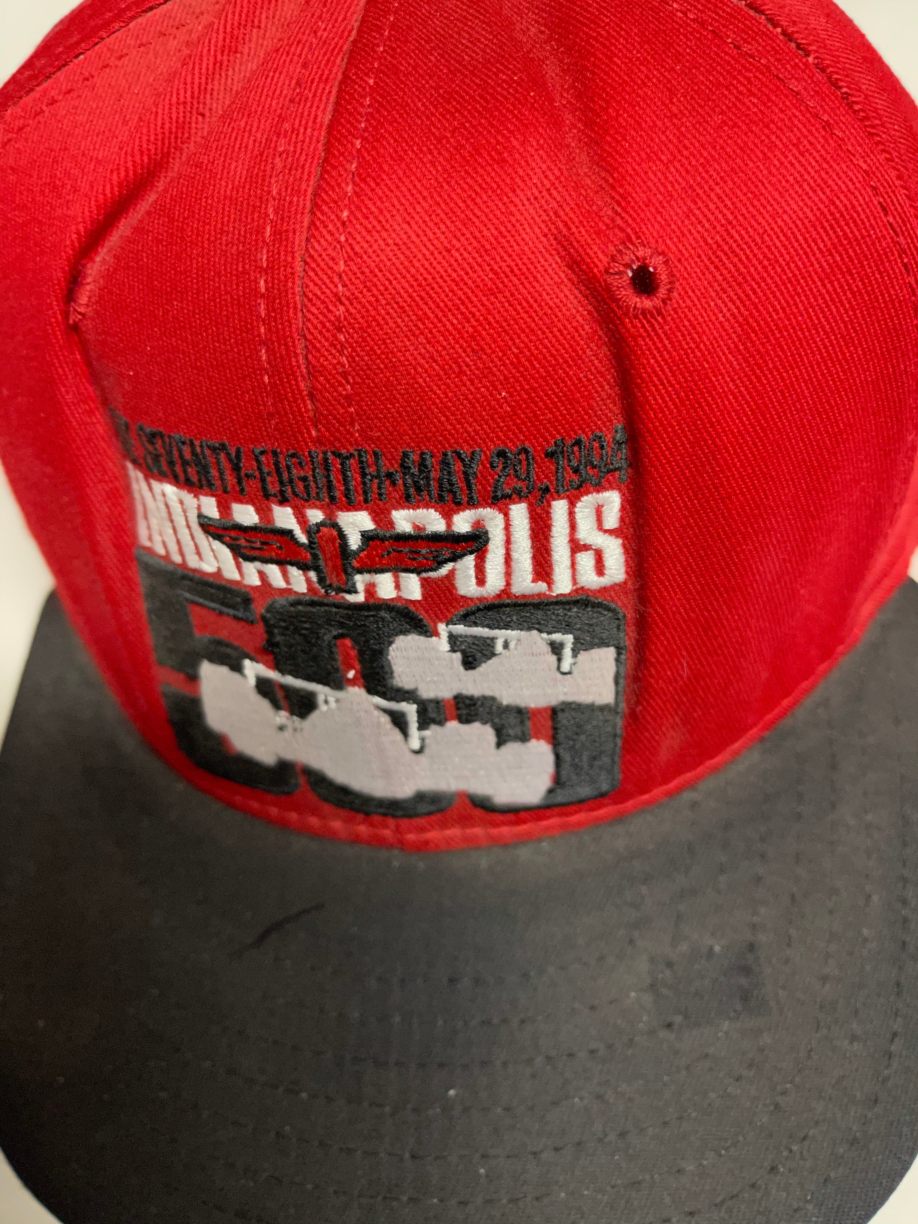 NASCAR rare Indianapolis speedway 78th race snap back hat 1994