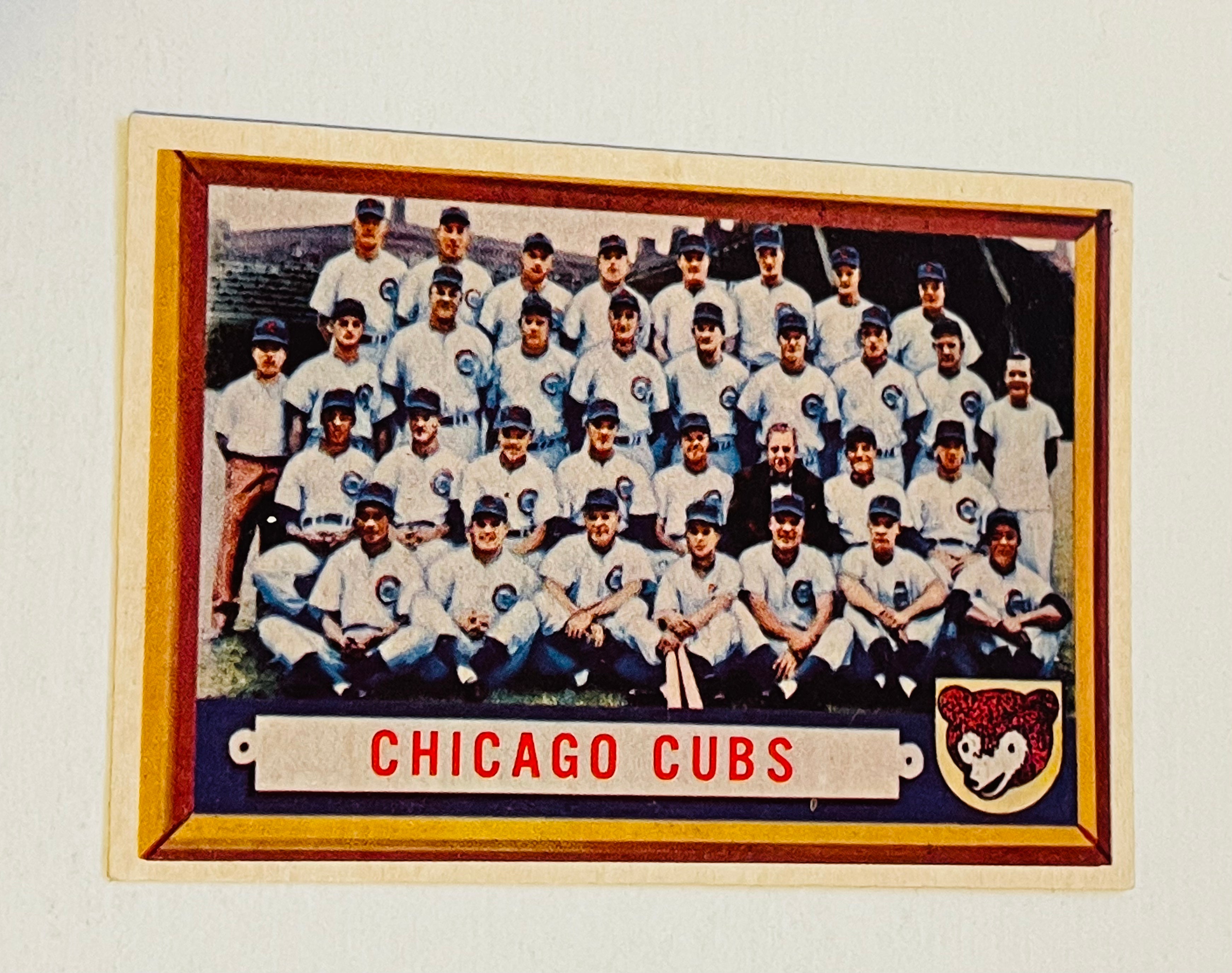 1957 Topps baseball Chicago Cubs NM condition card