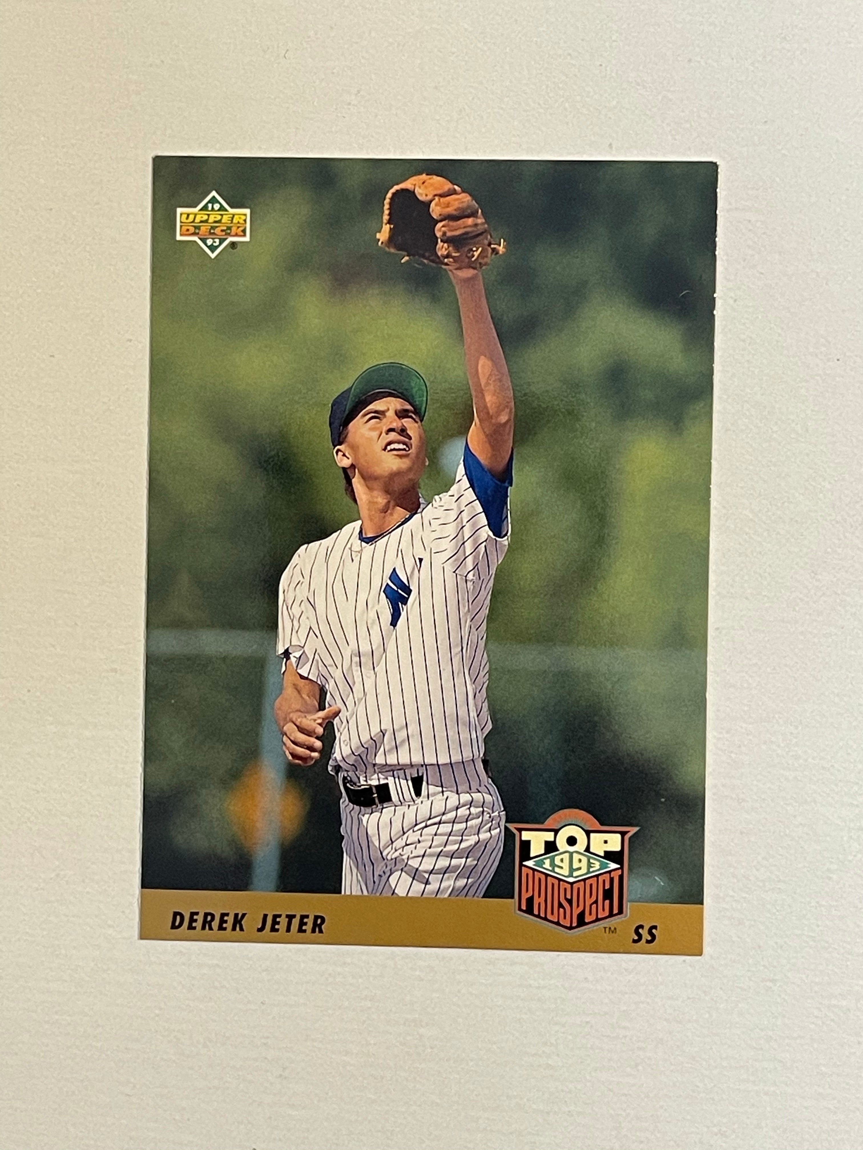 Derek Jeter Upper Deck Top Prospects high grade rookie baseball card 1