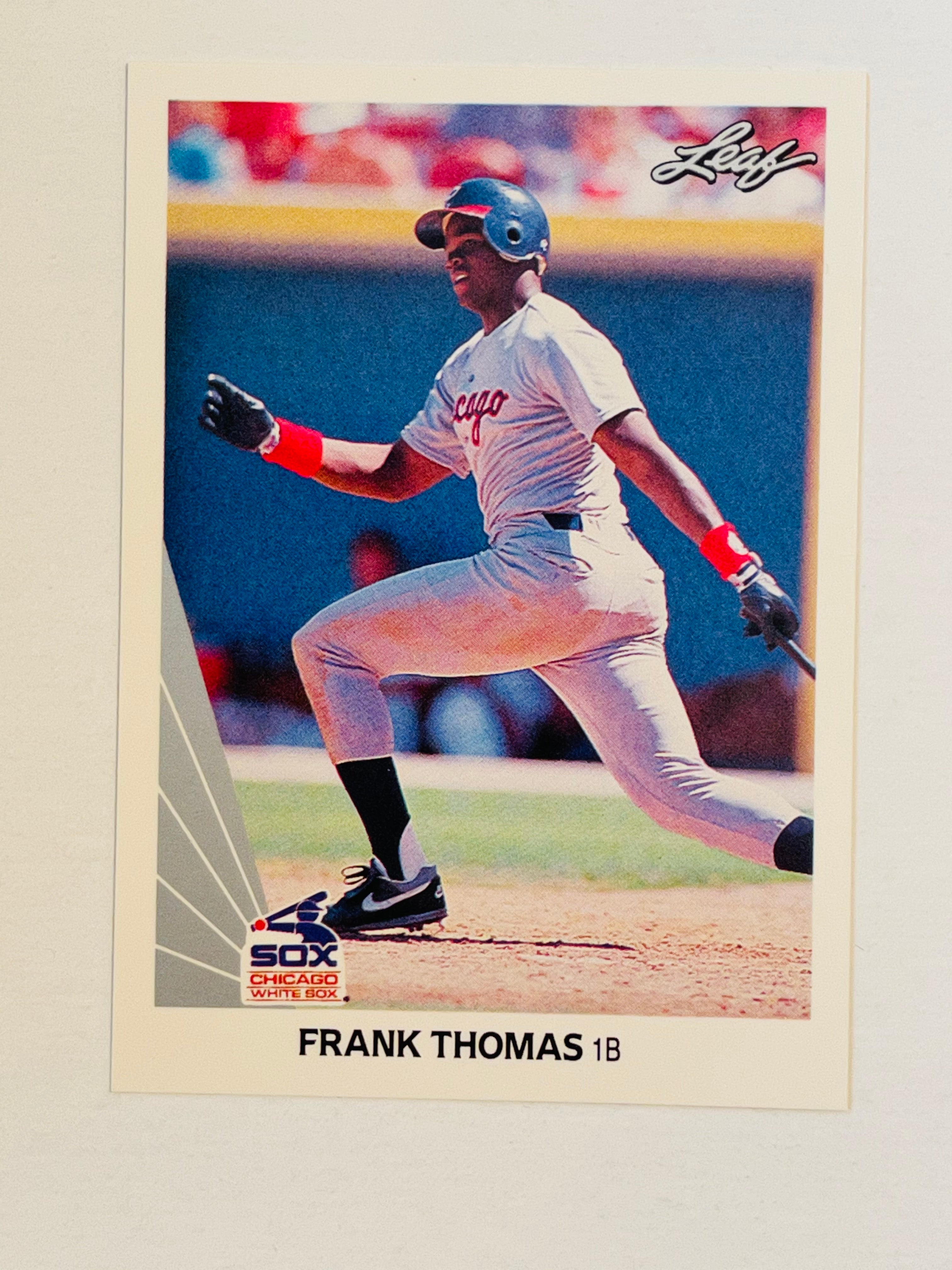 Frank Thomas Leaf baseball high grade rookie card 1990