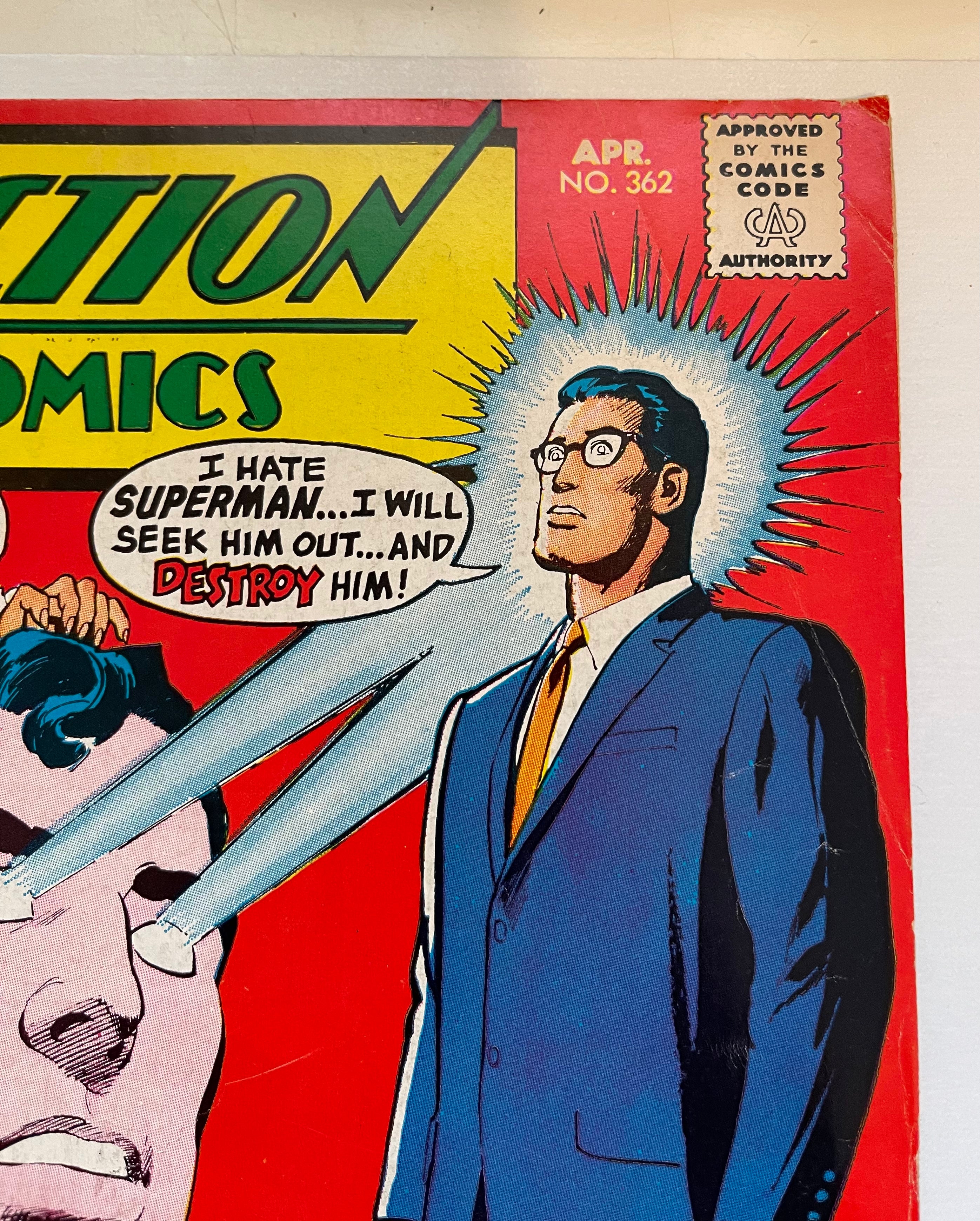 Action comics Superman #362 comic book 1969