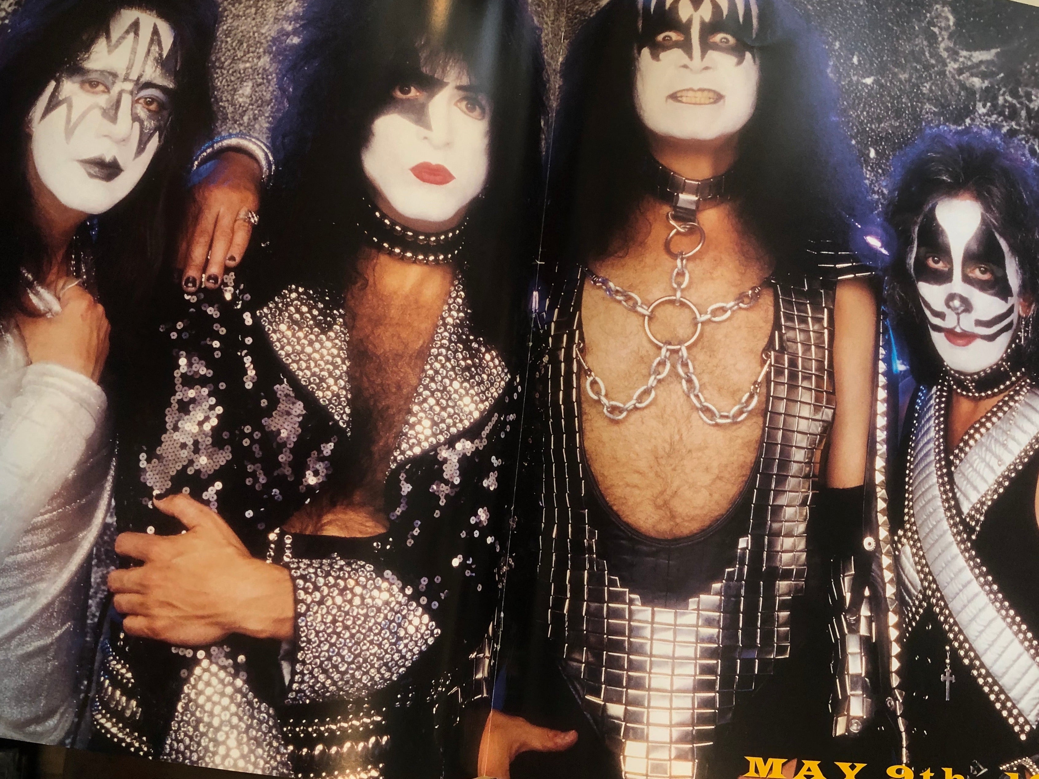 Kiss Alive concert program 1996-97