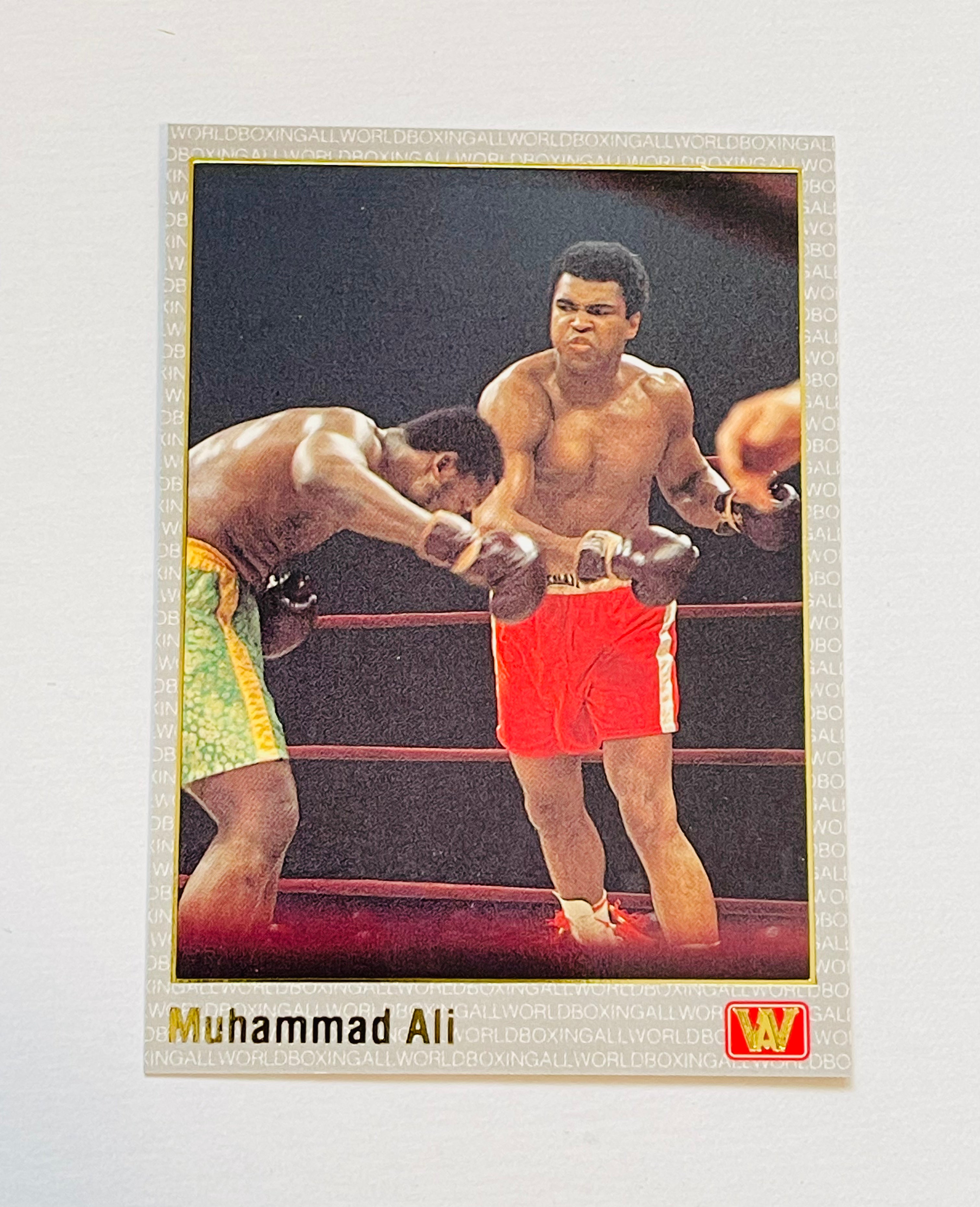Muhammad Ali rare promo boxing card