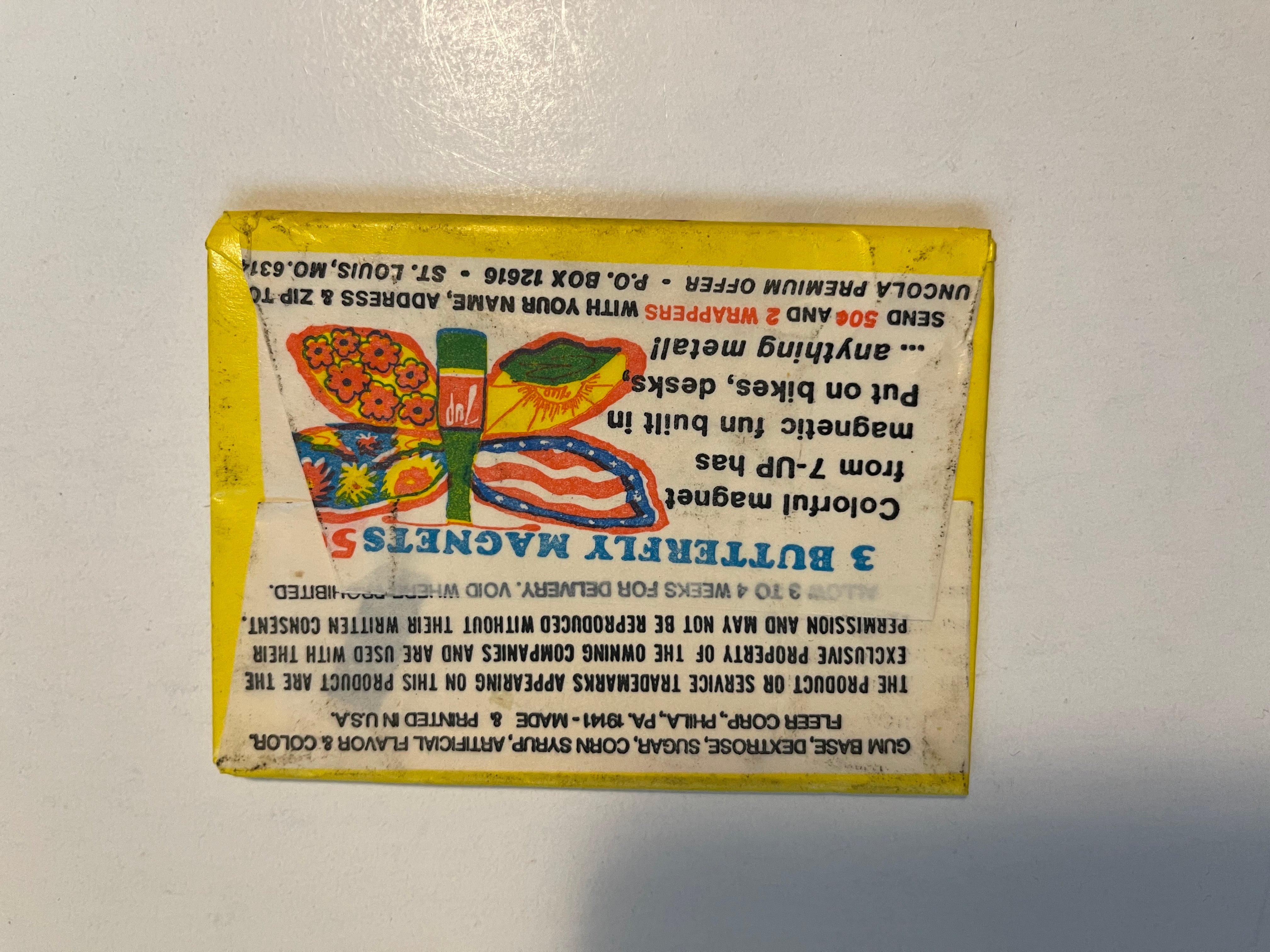 Real Cloth Patches Fleer sealed pack 1973