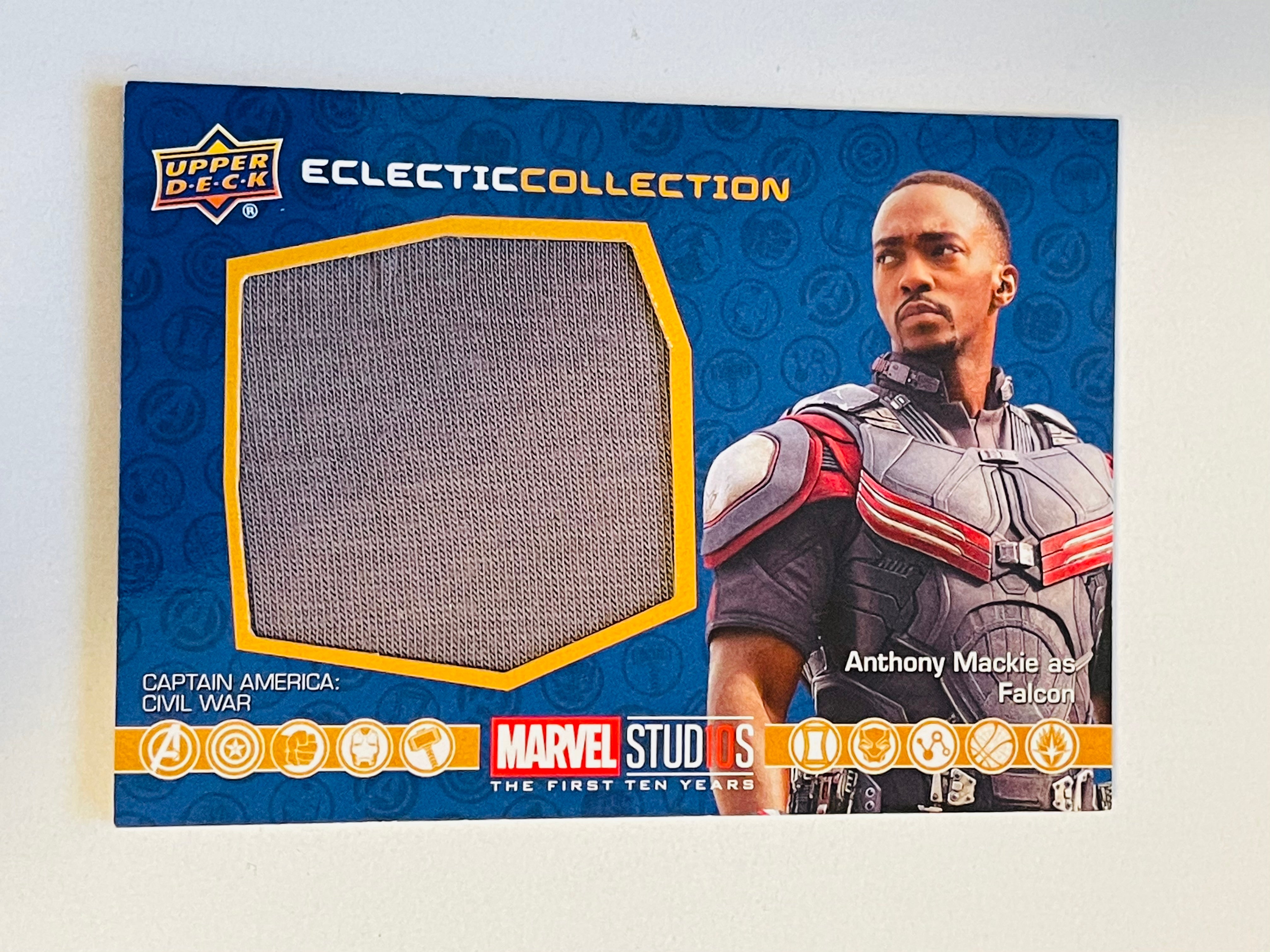 Marvel movie Falcon Anthony Mackie memorabilia insert card