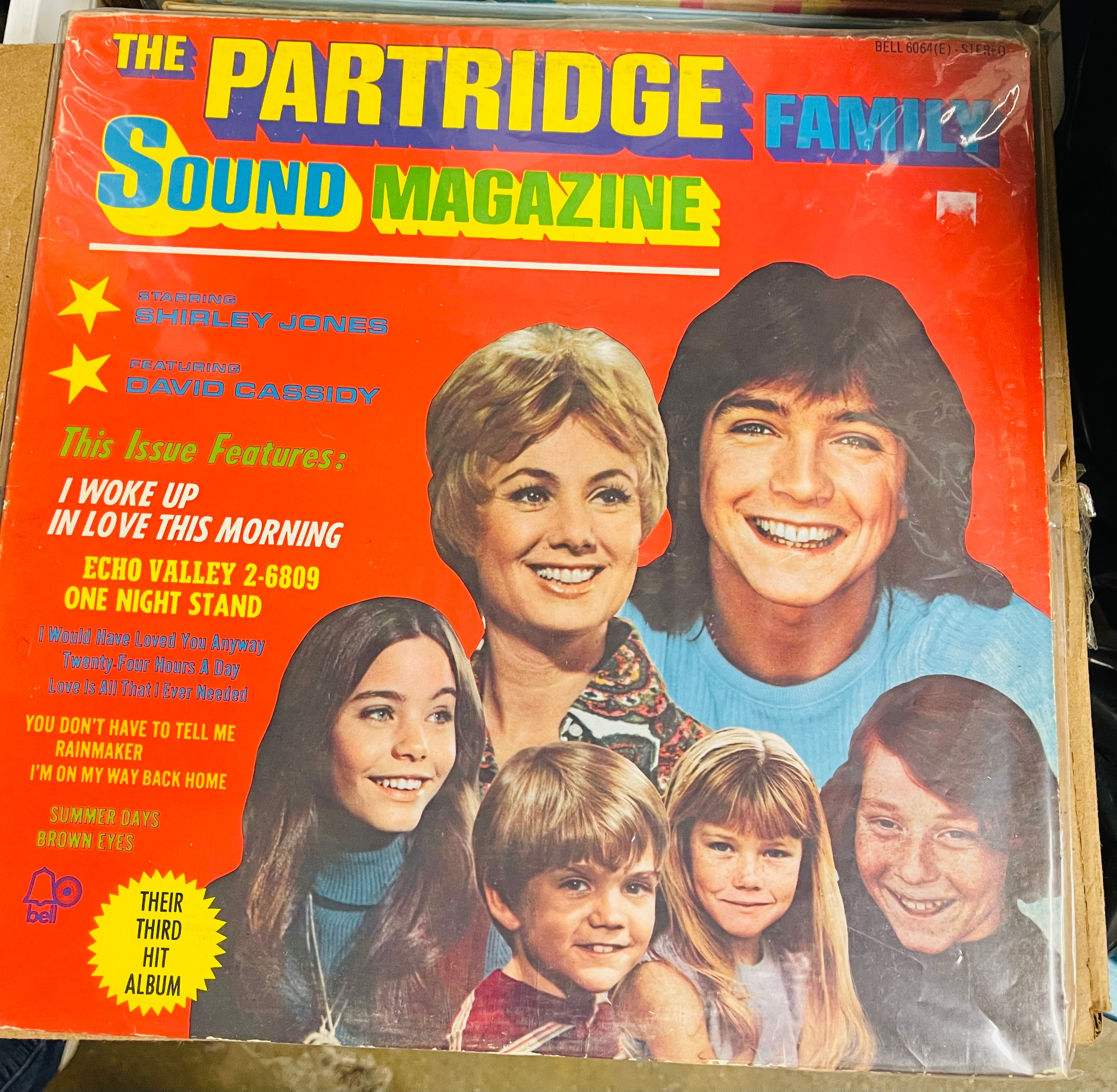 Partridge family vintage record album 1970s