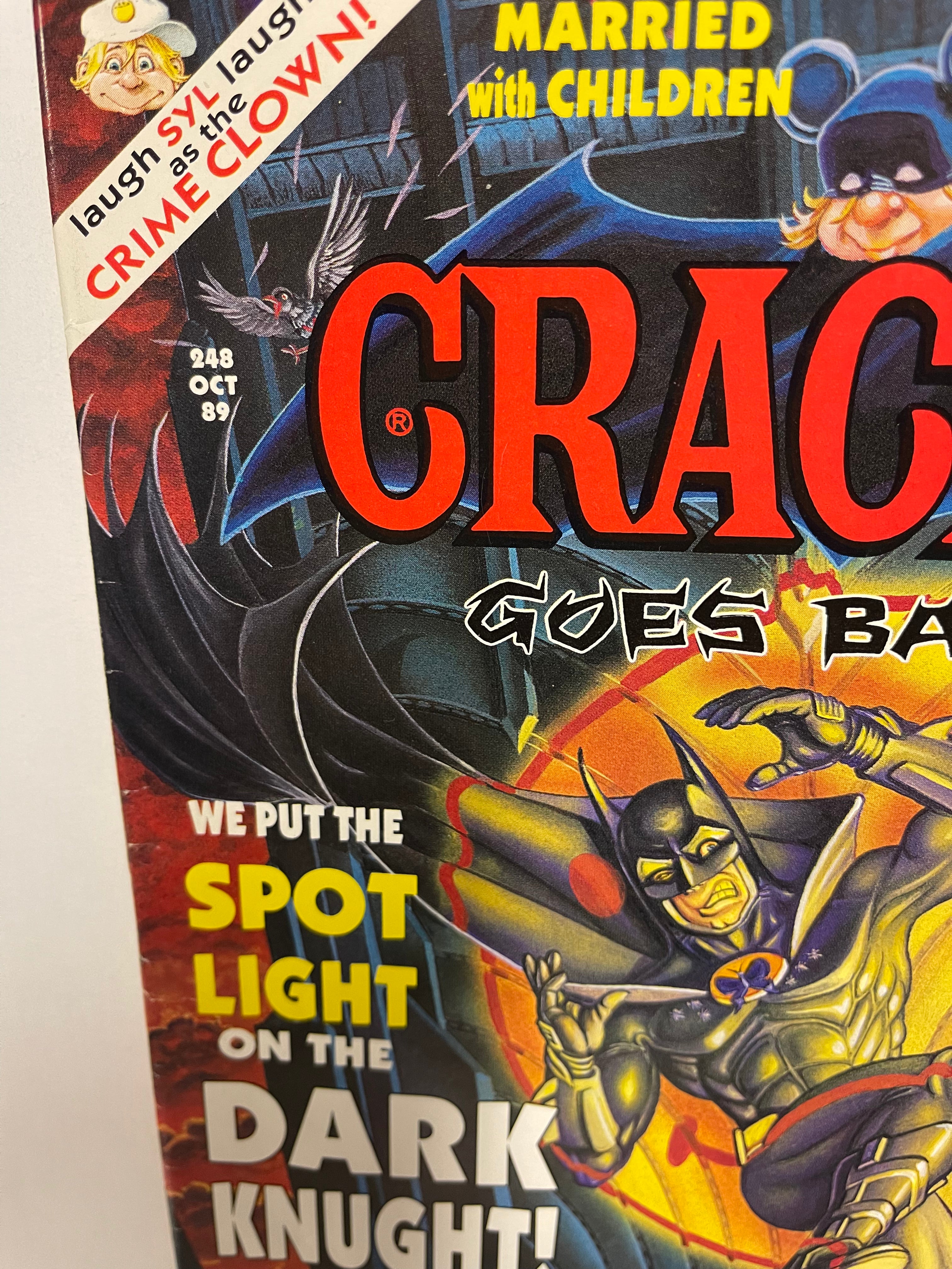 Cracked-Batman parody magazine 1989
