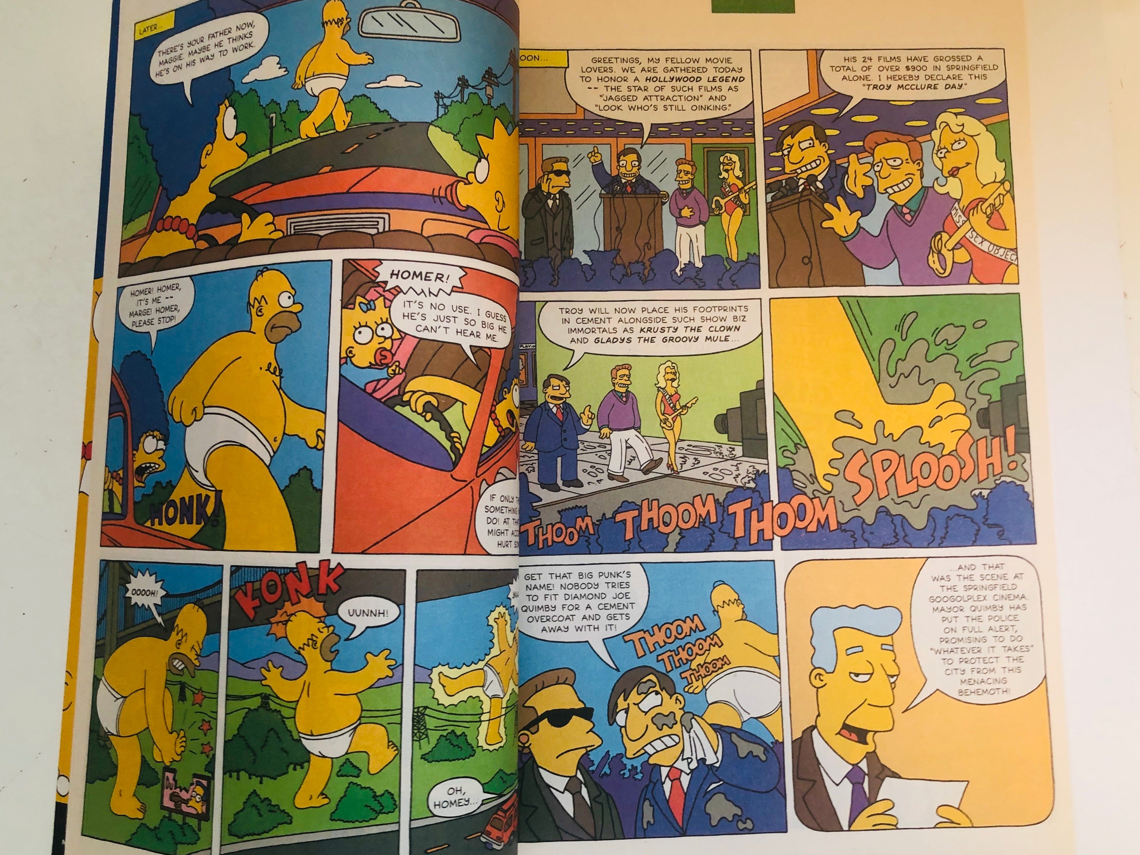 The Simpsons #1 high grade comic book