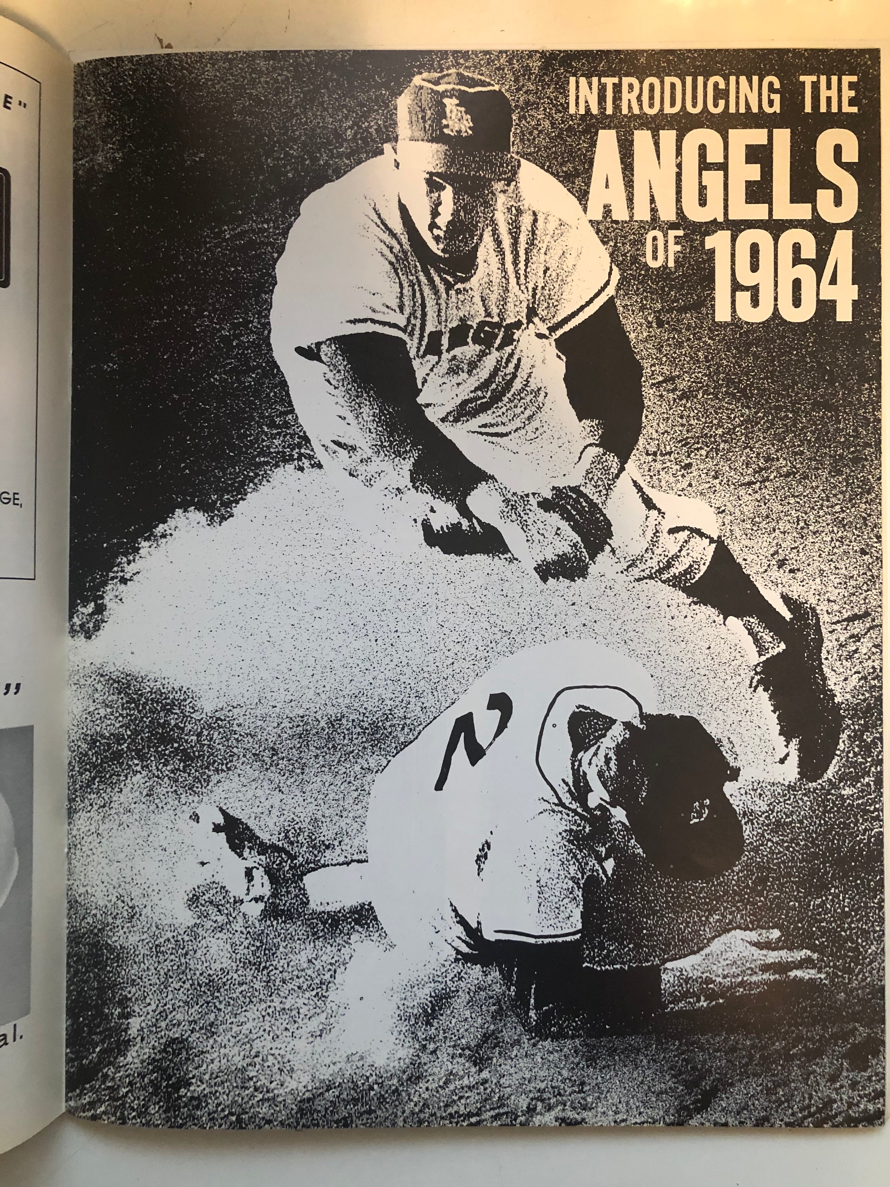 1964 Los Angeles baseball year book