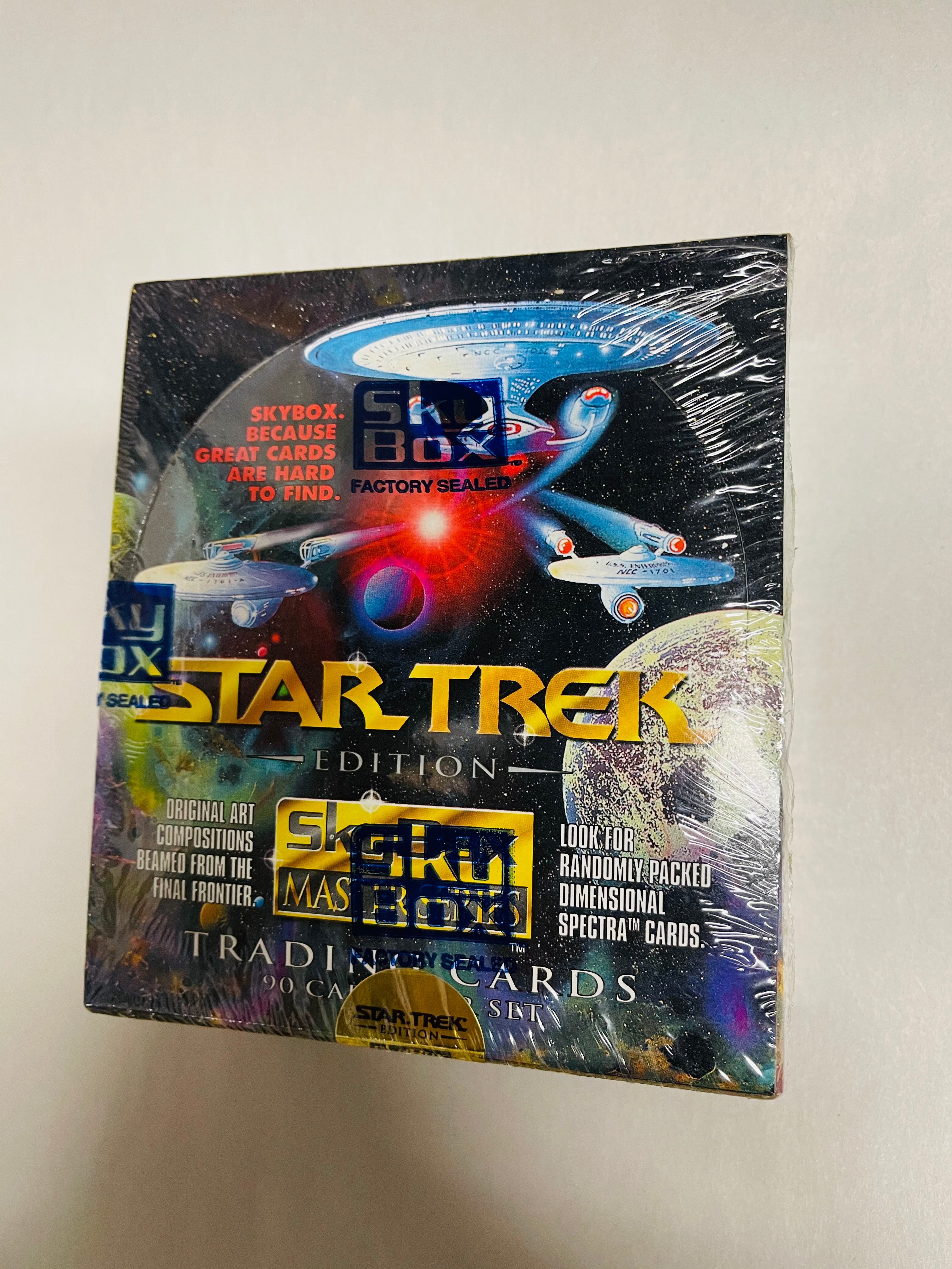 Star Trek Master series 36 packs factory sealed box 1993