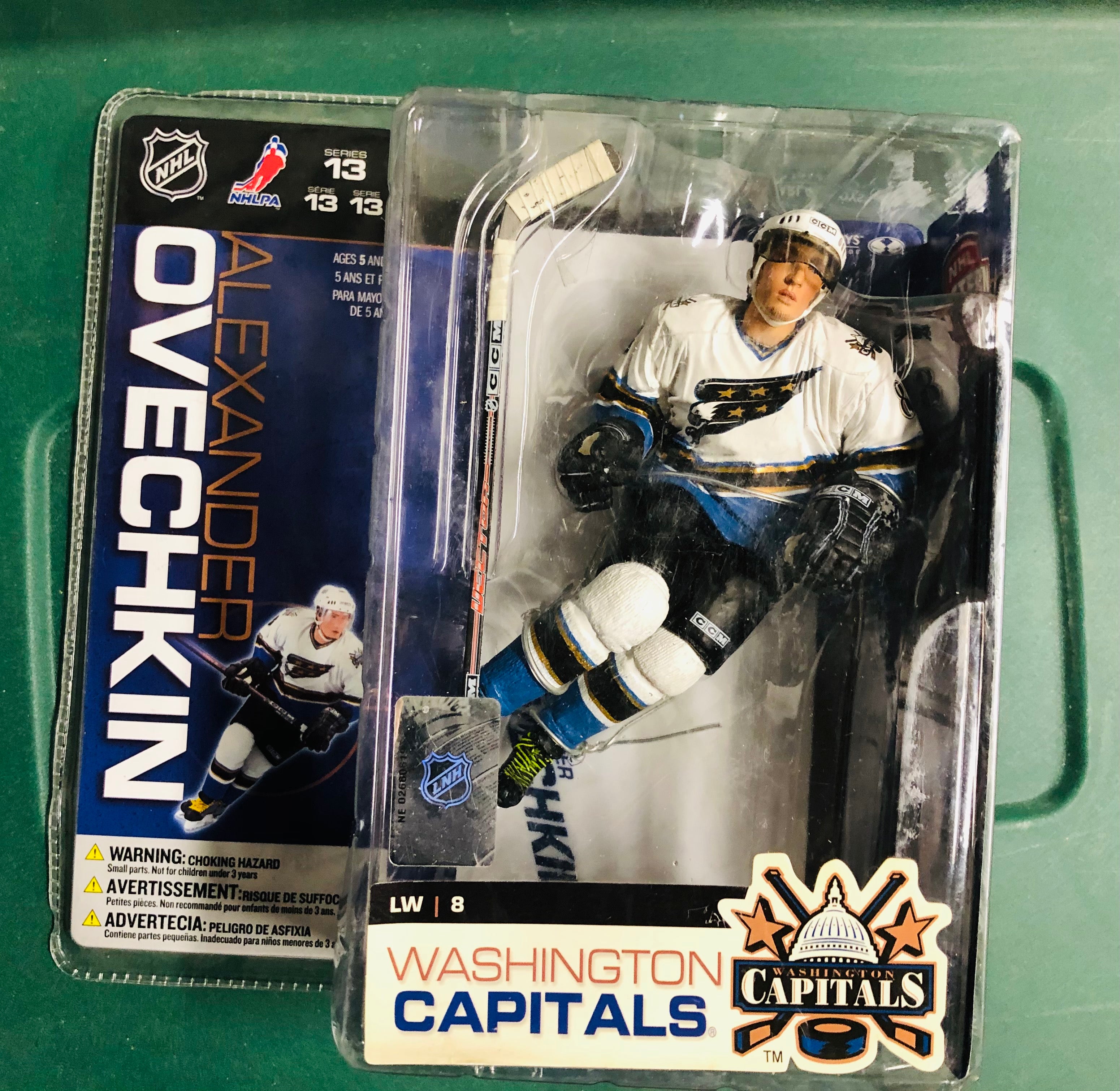 Alexander Ovechkin rookie year McFarlane hockey figure 2005-06