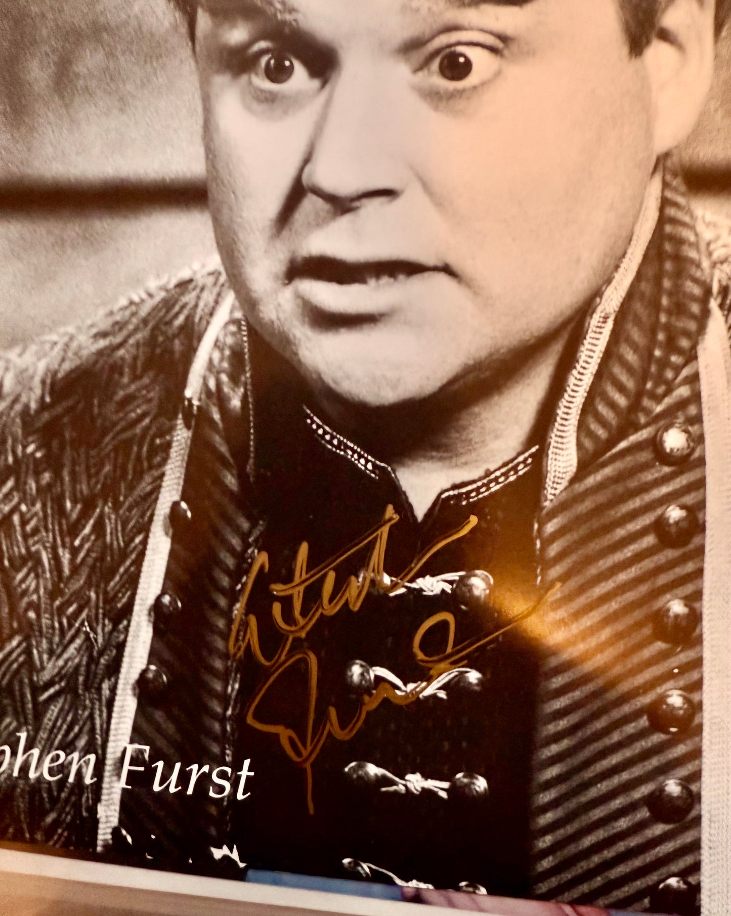 Steven Furst Babylon 5 rare signed photo w/COA