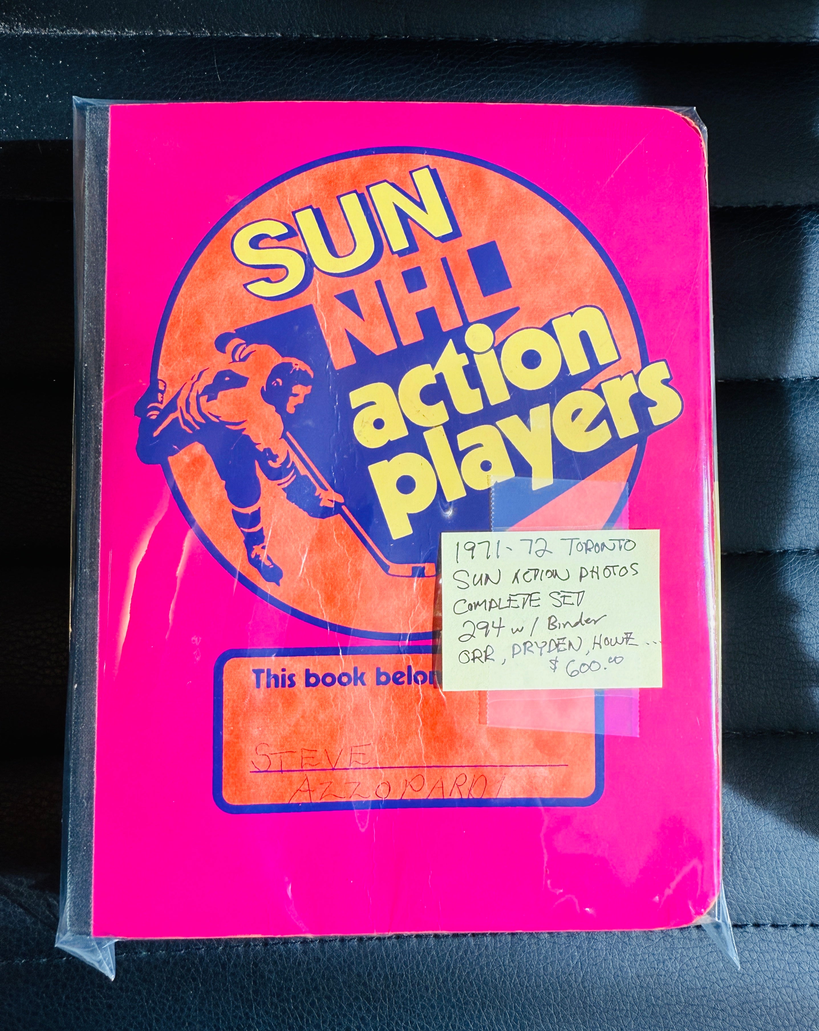 Toronto Sun, newspaper, rare hockey, action, photos set 1971-72 (294)