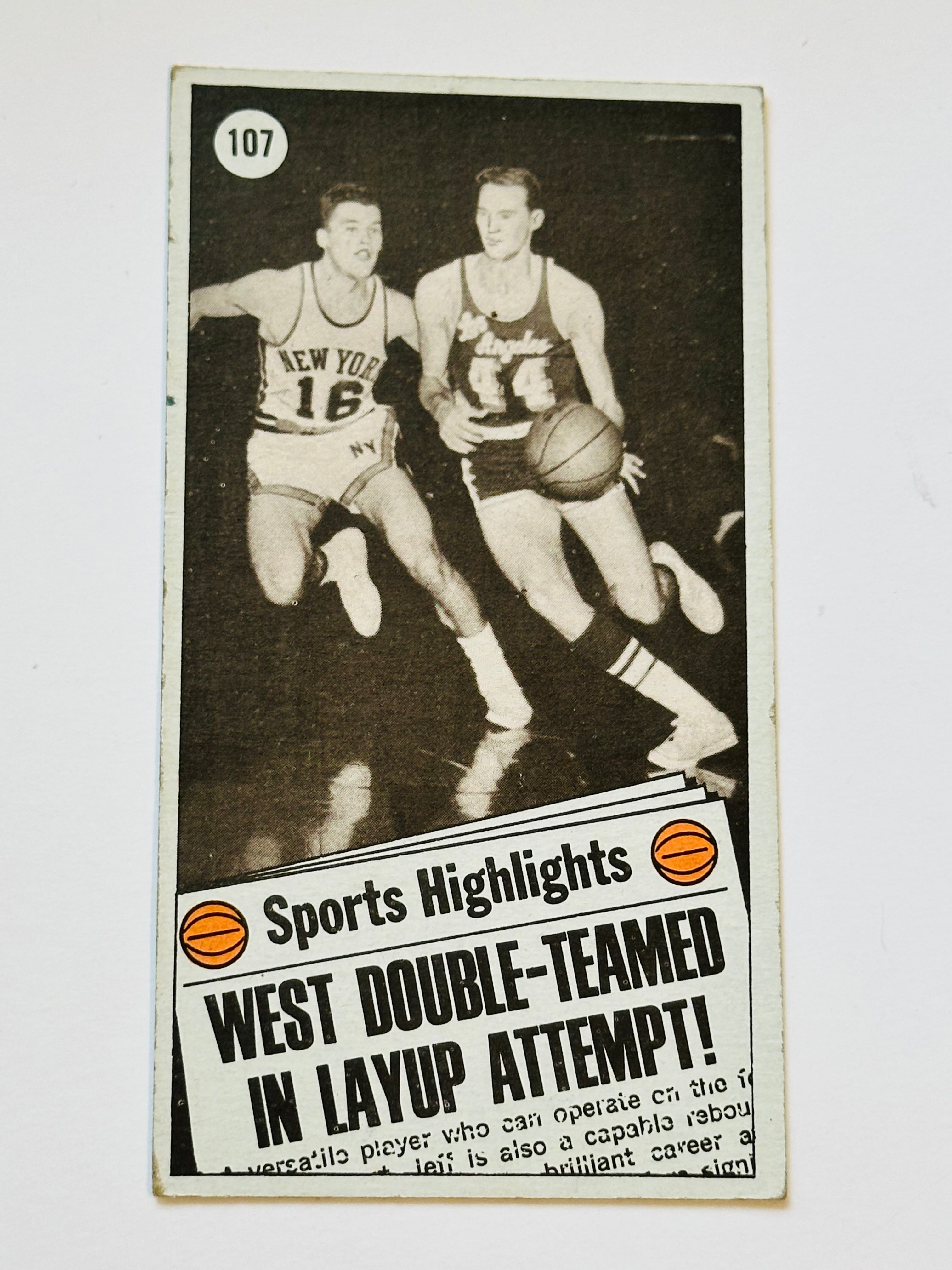 Jerry West NBA All-Star rare Topps basketball card 1970