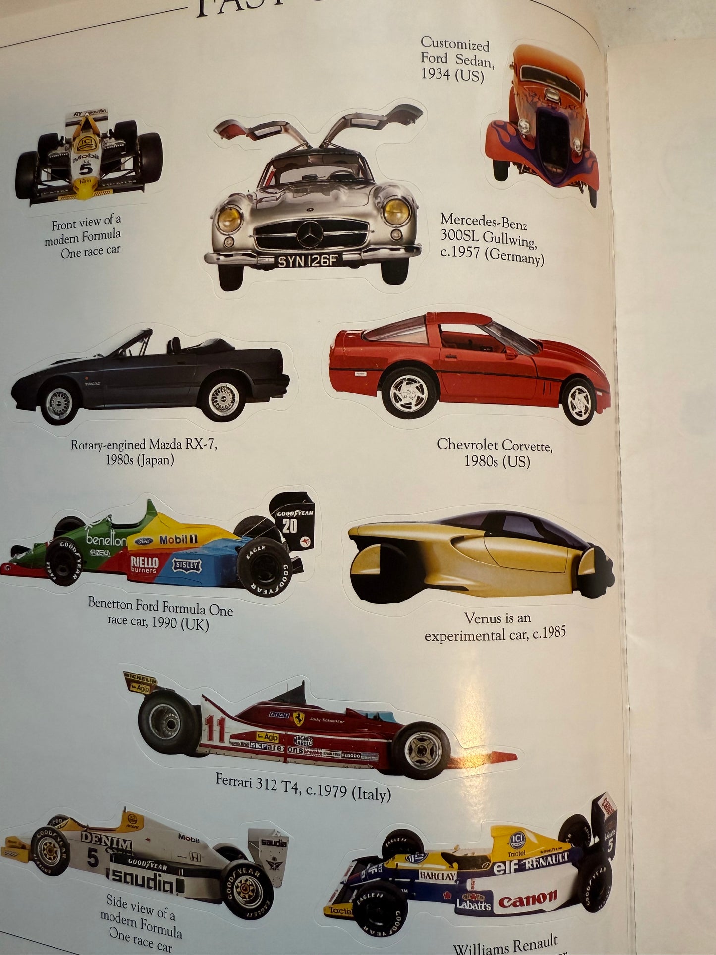 The ultimate car sticker book 1993