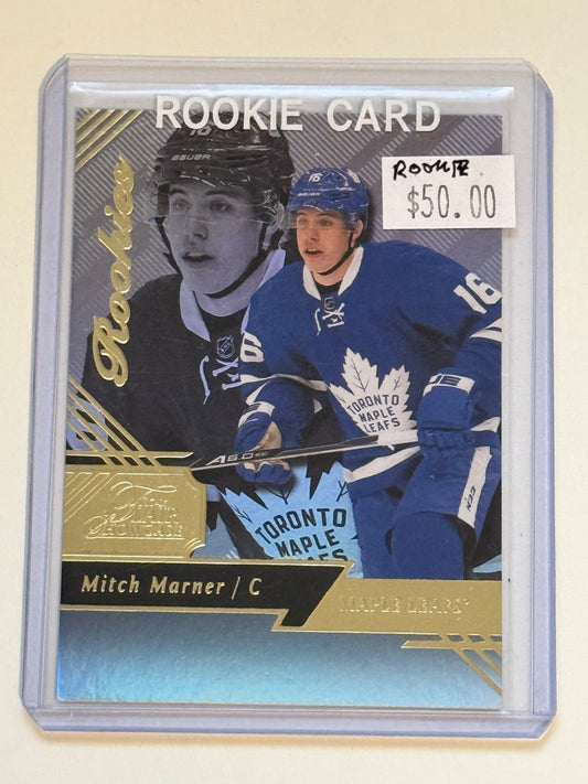 Mitch Marner, Toronto Maple Leafs, fleer flare, rookie hockey card