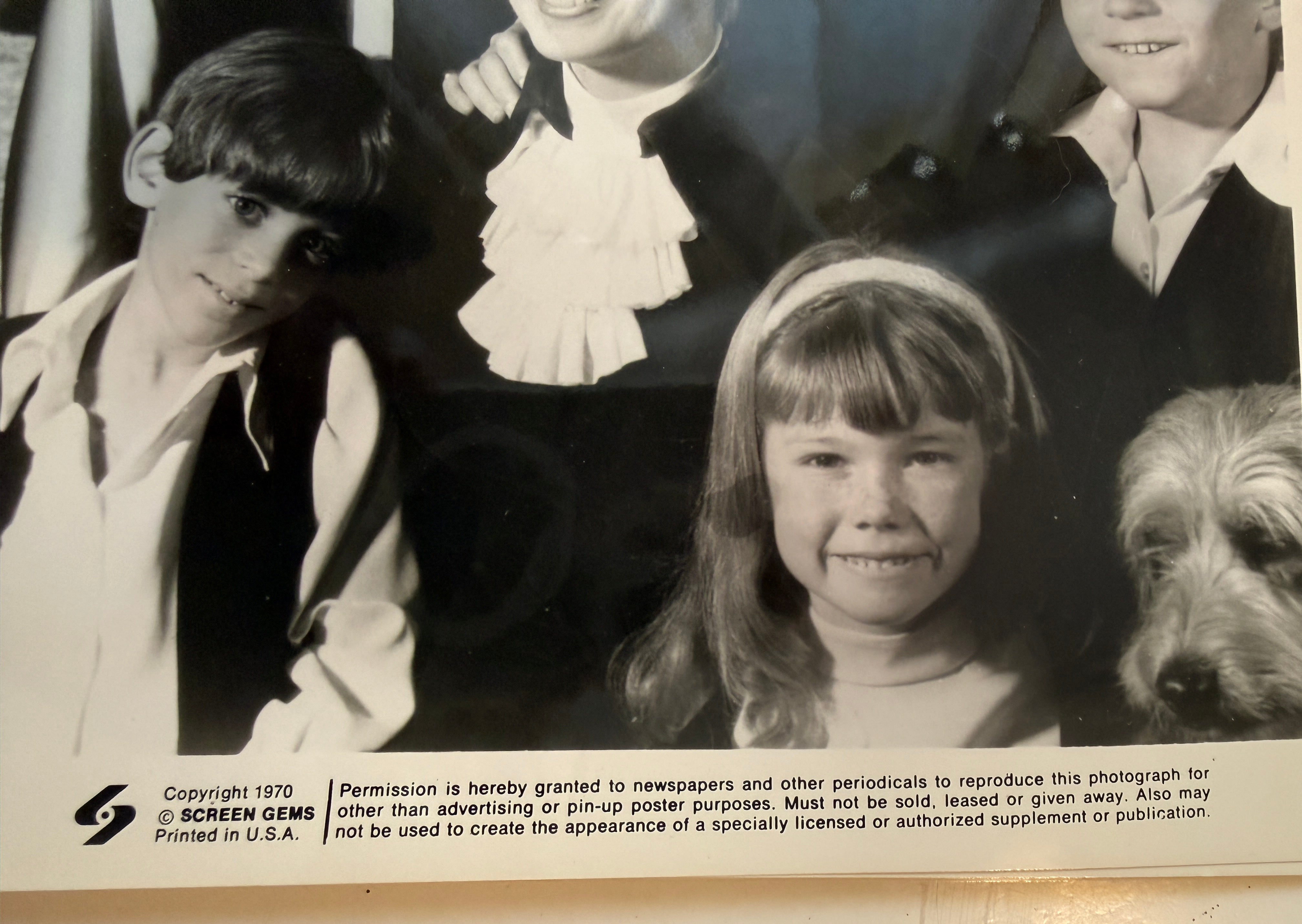 Partridge family TV show rare Press kit 1970s