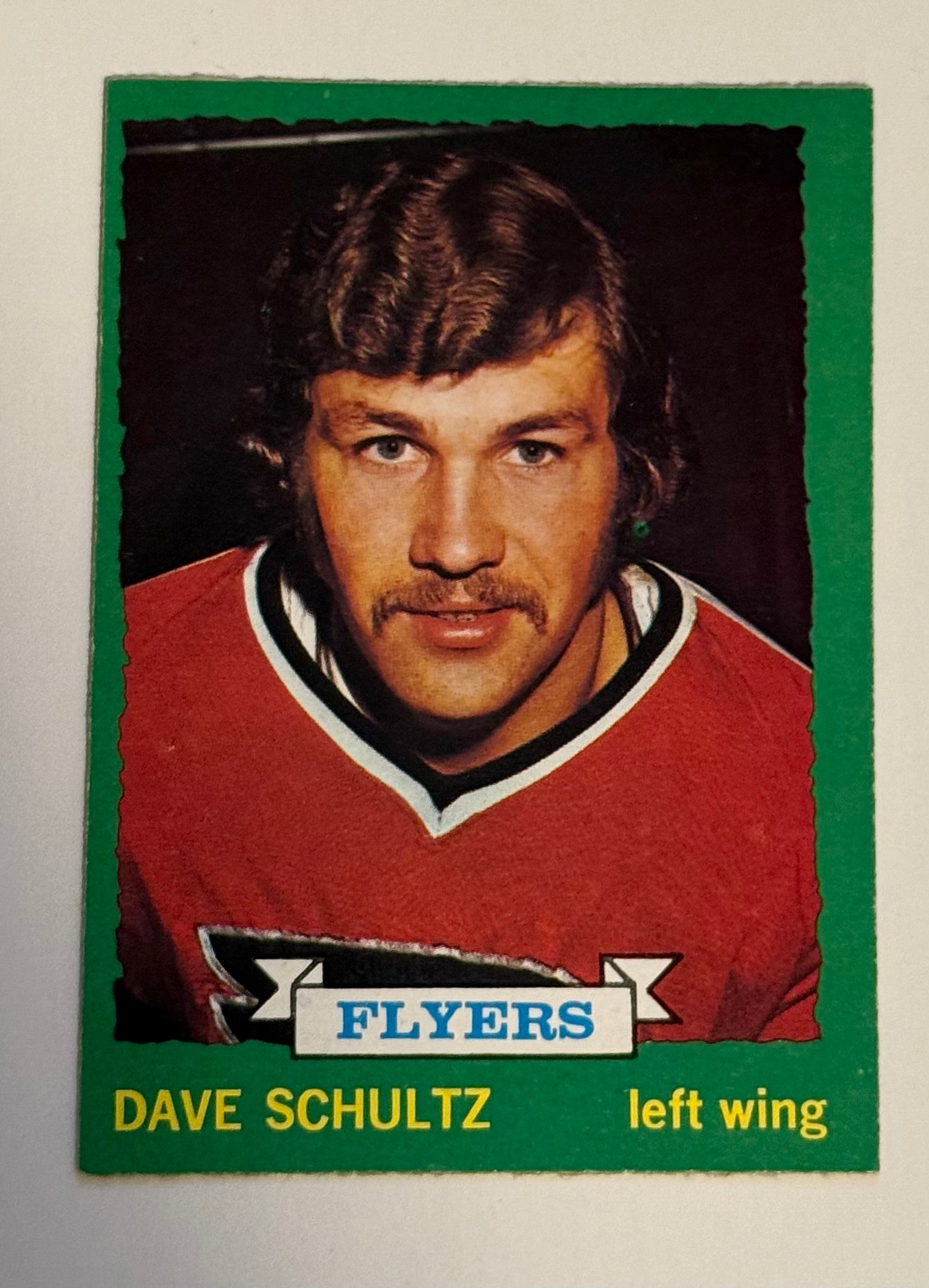 Dave Schultz opc high grade hockey rookie card 1973-74