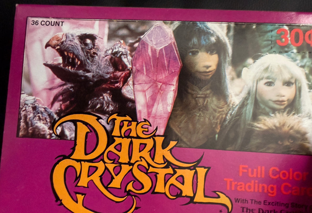Dark Crystal movie cards full box 1985