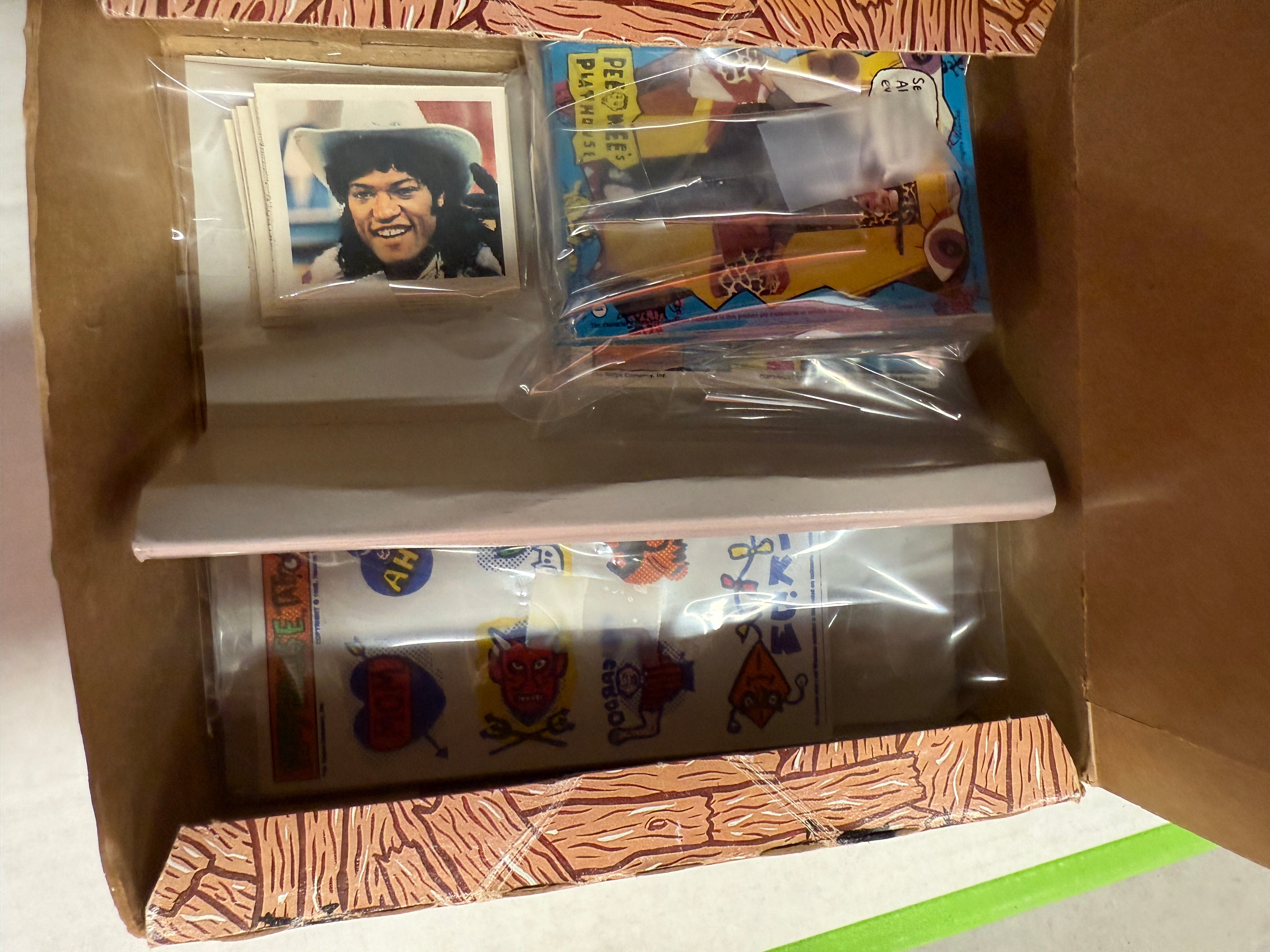 Pee-wee’s Playhouse TV show rare complete master series cards set with inserts sets 1988